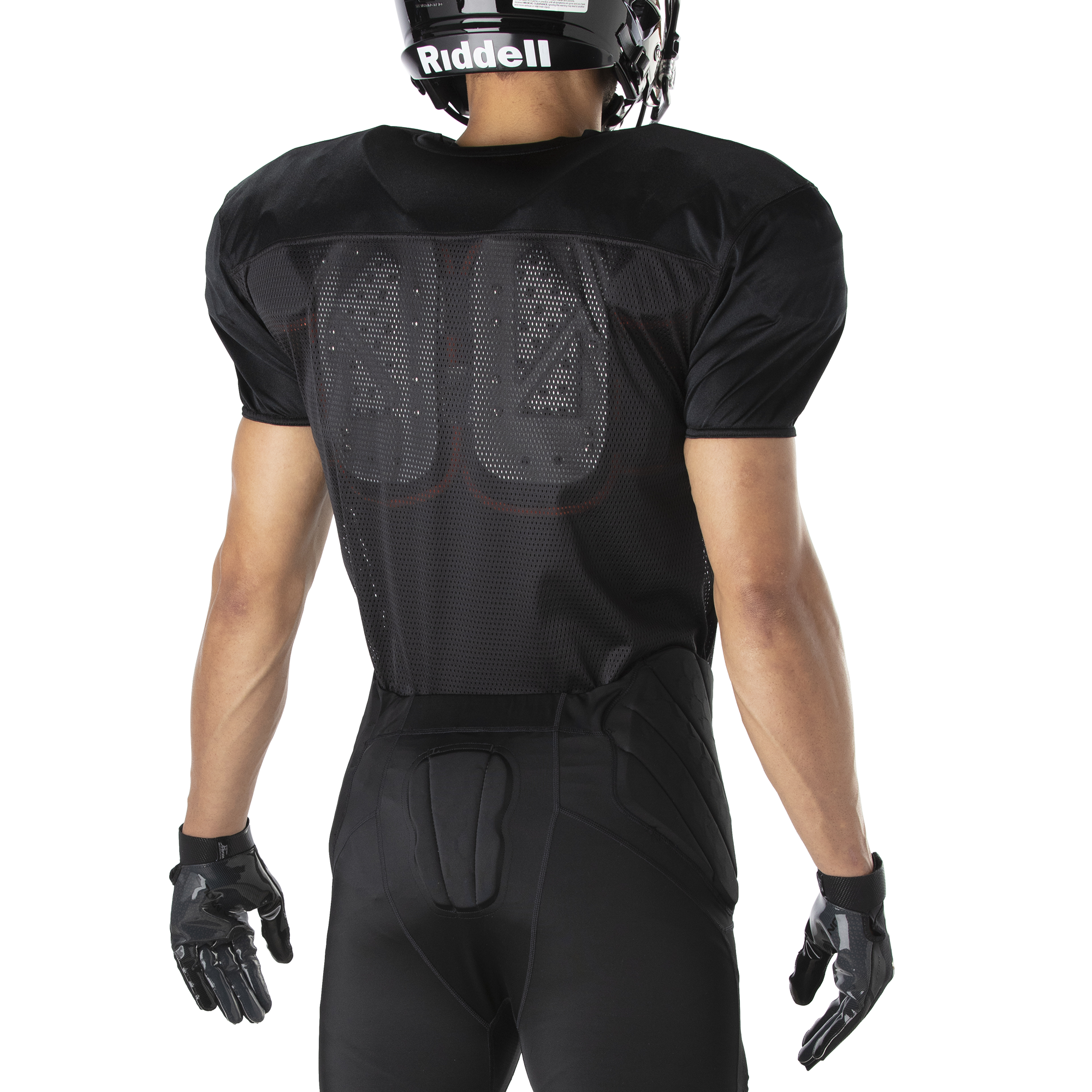 Under Armour Youth Practice Football Jersey - Black
