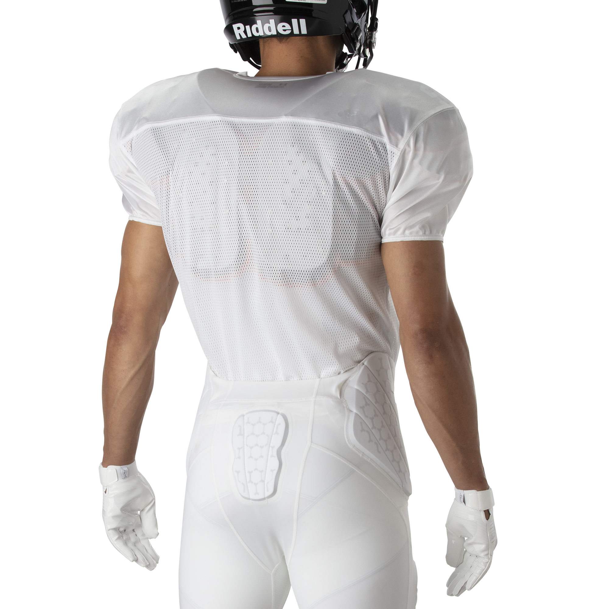 Under Armour Youth Practice Football Jersey - White