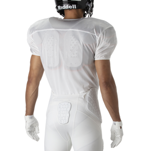 Under Armour Youth Practice Football Jersey - White