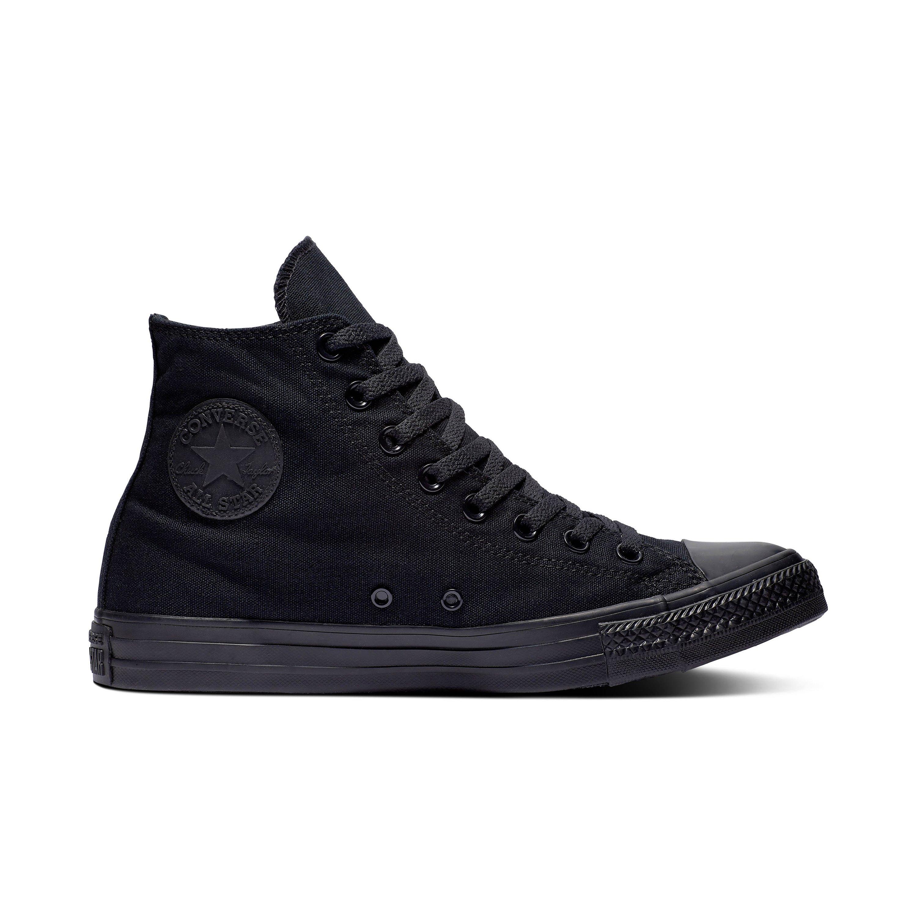 Converse Chuck Taylor All Star Hi canvas sneakers in black