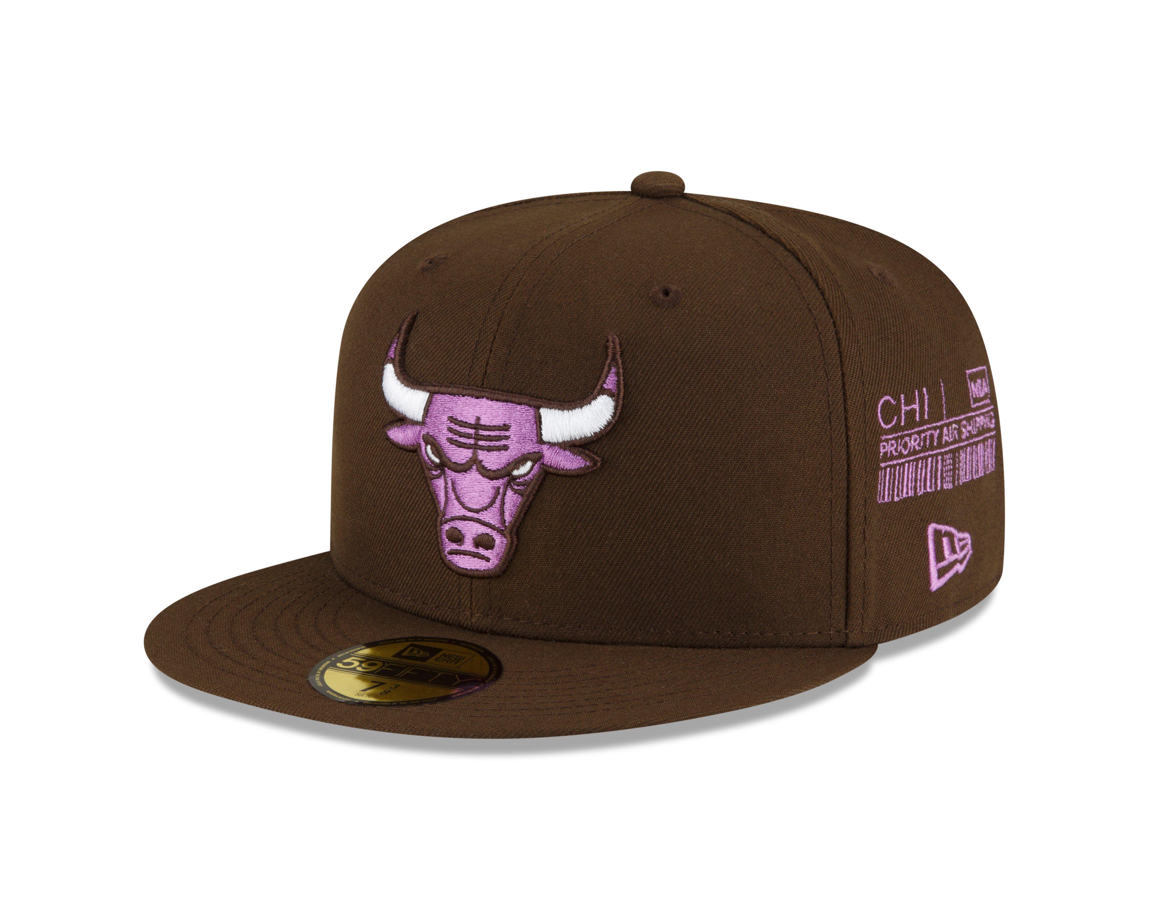 Purple chicago bulls sales hat