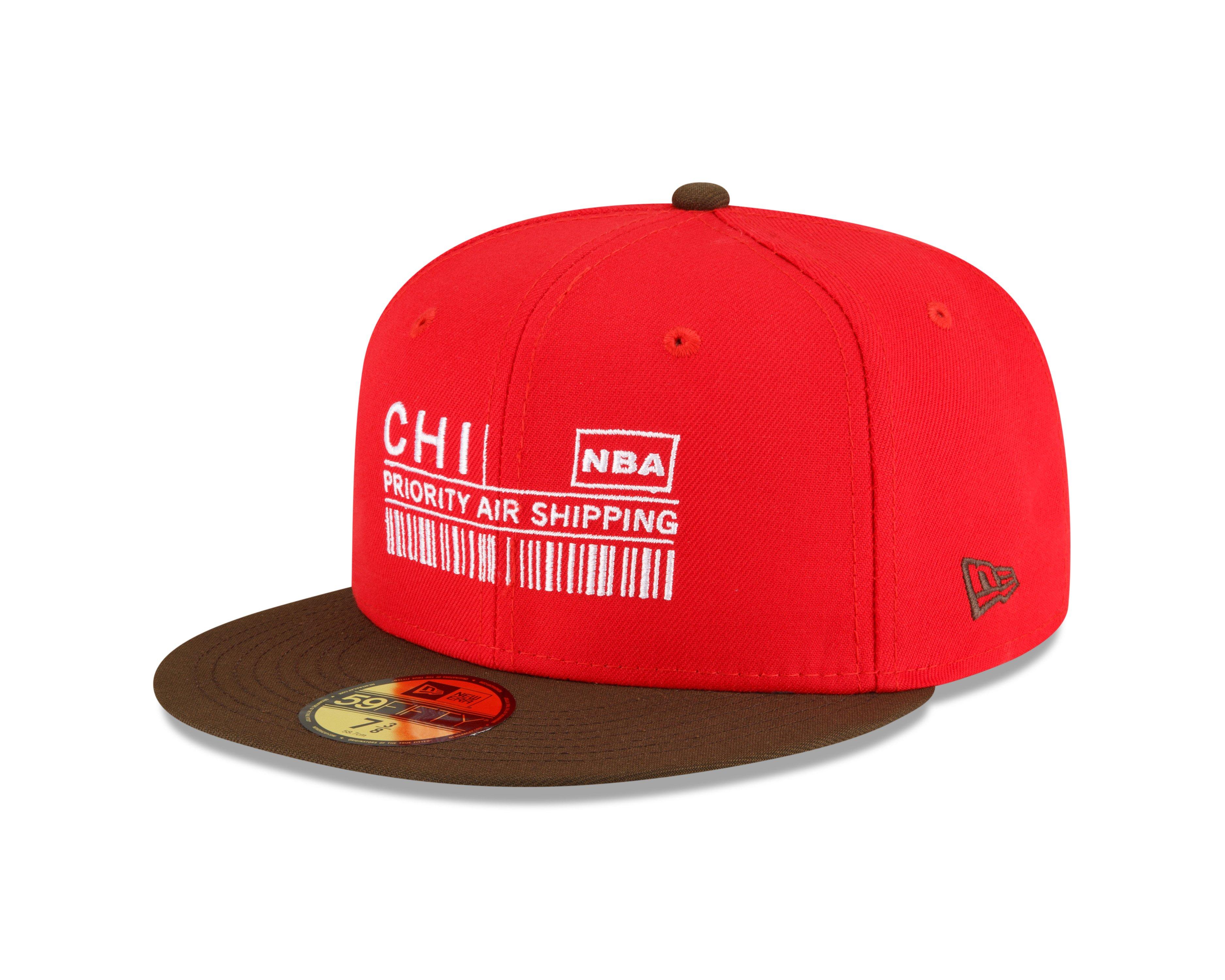 New Era Chicago Bulls 59FIFTY Special Delivery Fitted Hat - RED