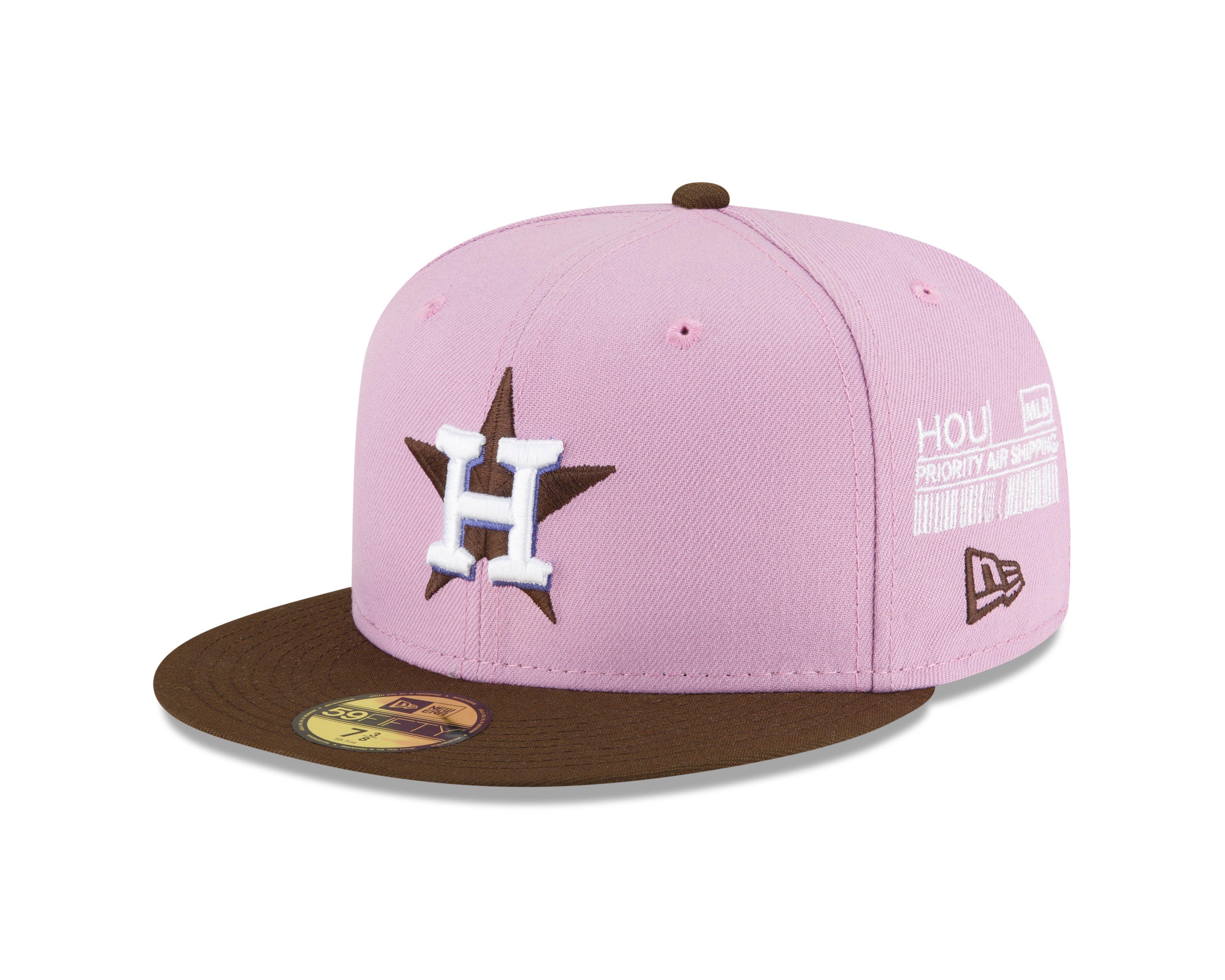 New Era Houston Astros Outdoor 59FIFTY Mens Fitted Hat (White/Green)