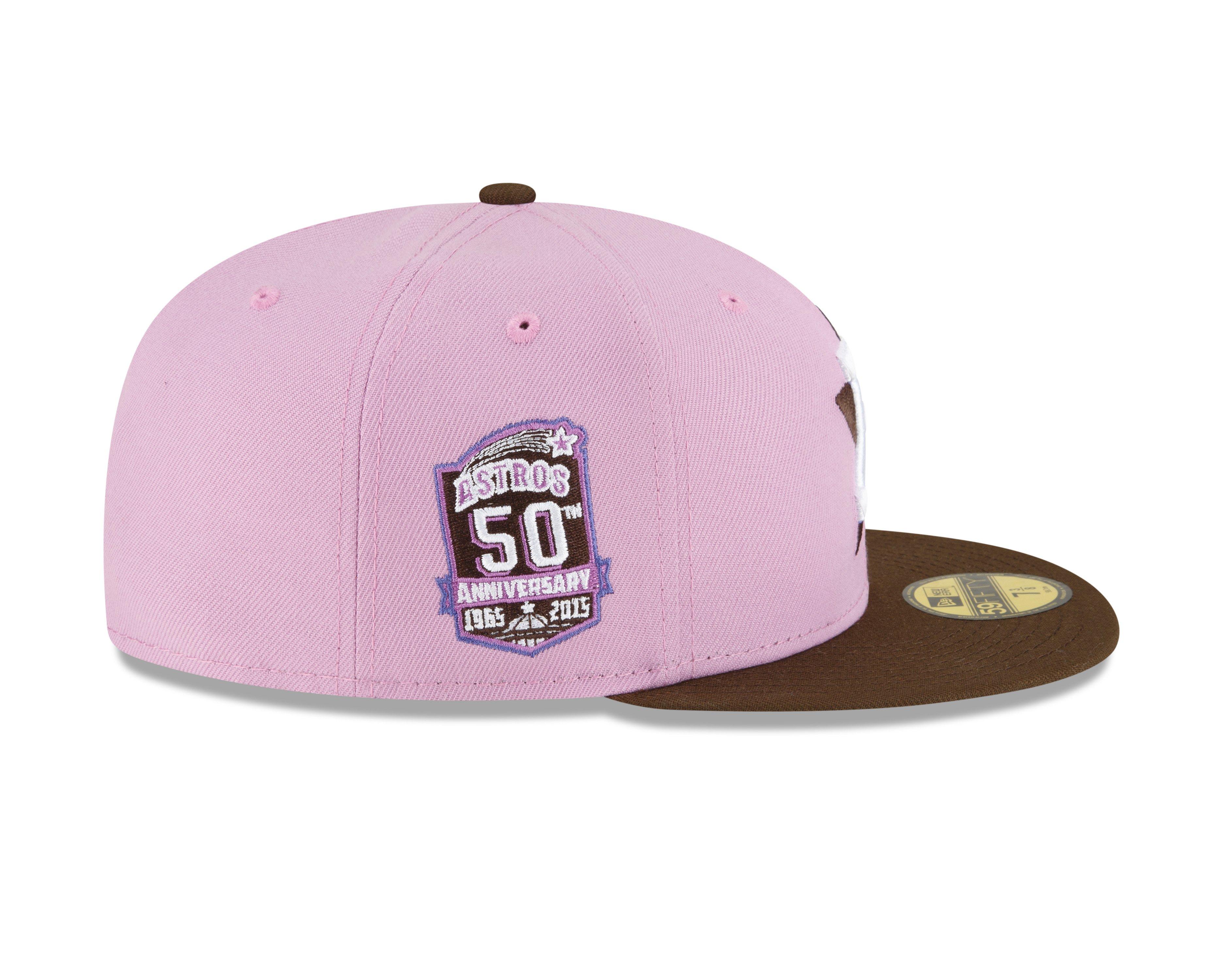 New Era Houston Astros 59FIFTY Purp Dreams Fitted Hat - Hibbett