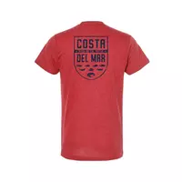 Costa Del Mar Men's Palm Hugger Tee-Red - RED