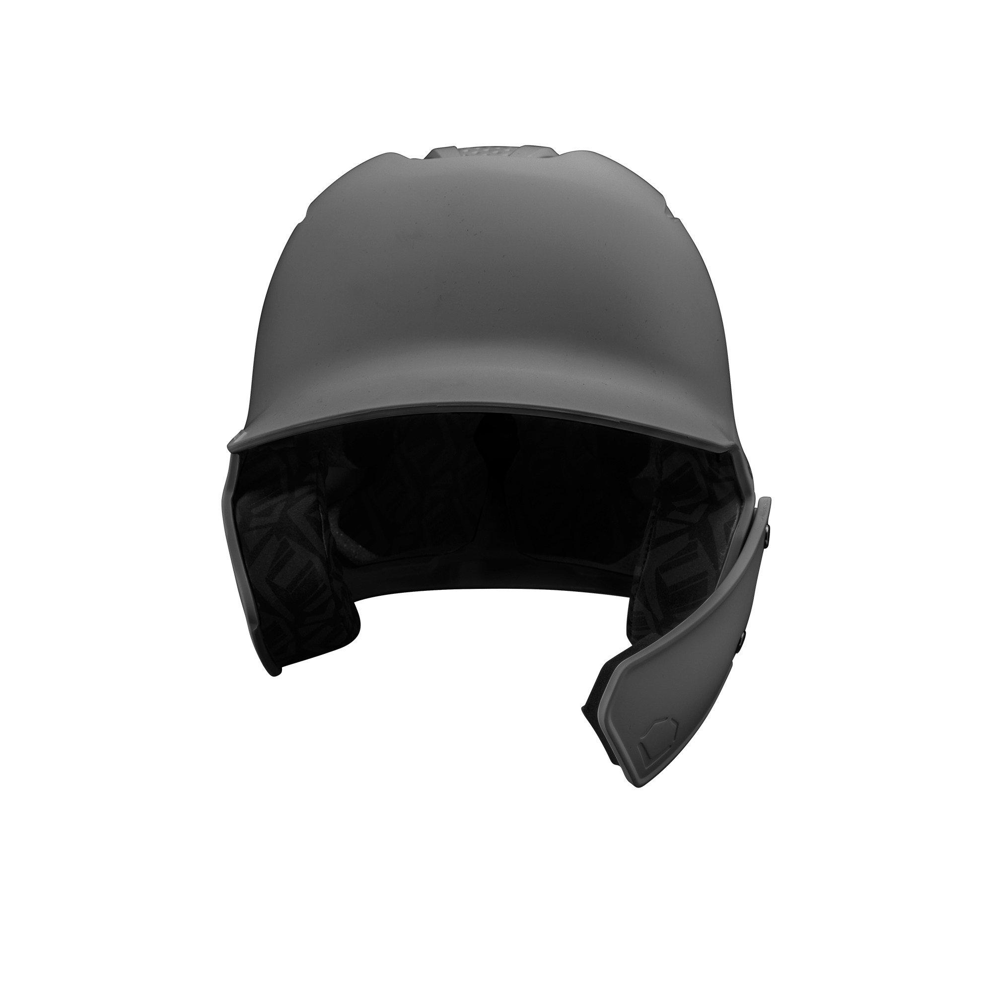EvoShield XVT 2.0 Matte RHH Batting Helmet - Charcoal