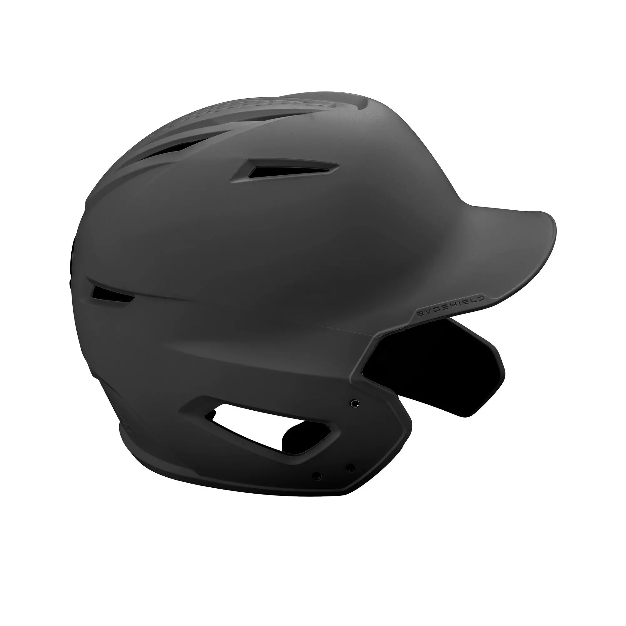 EvoShield XVT 2.0 Matte RHH Batting Helmet - Charcoal - CHARCOAL