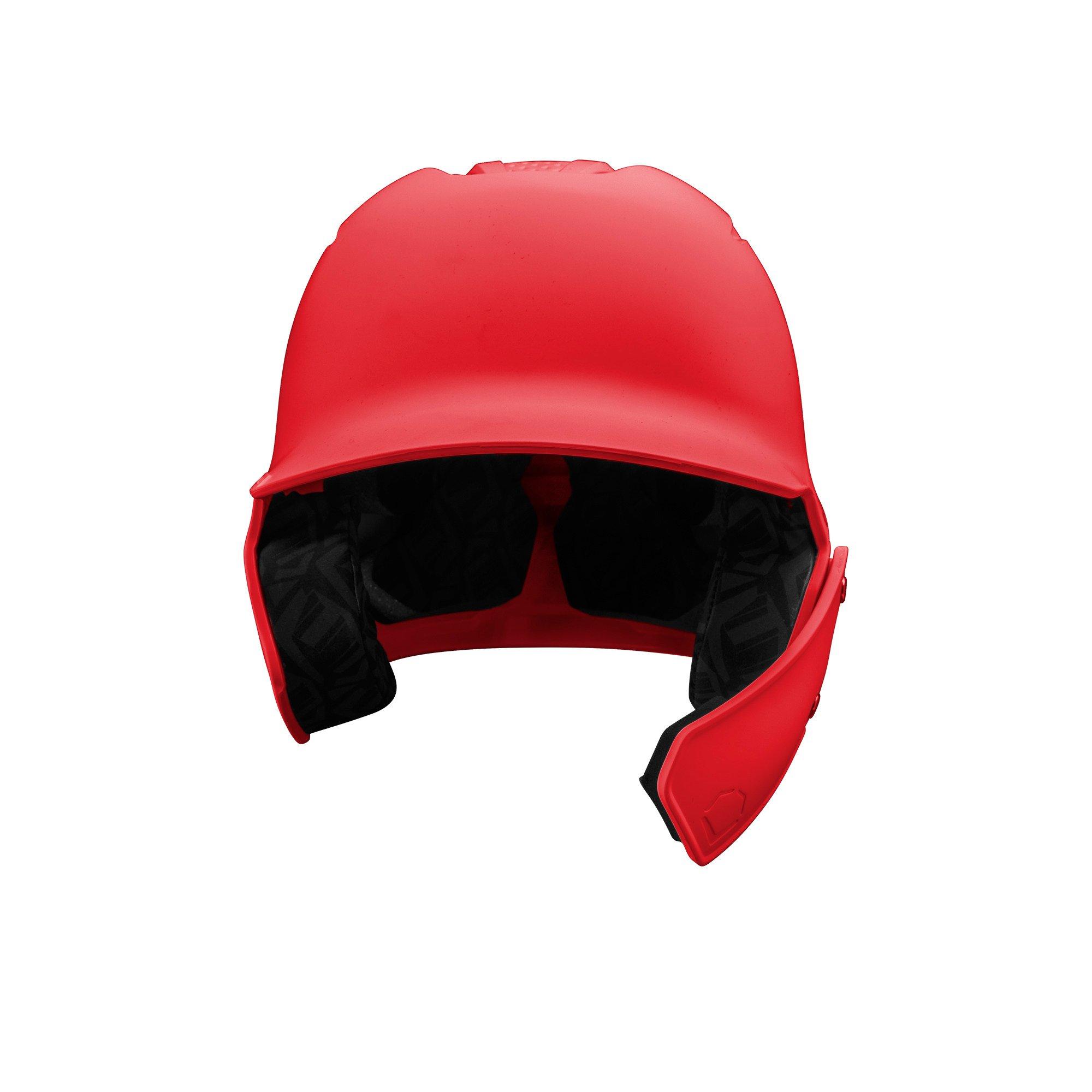 EvoShield XVT 2.0 Matte RHH Batting Helmet - Scarlet
