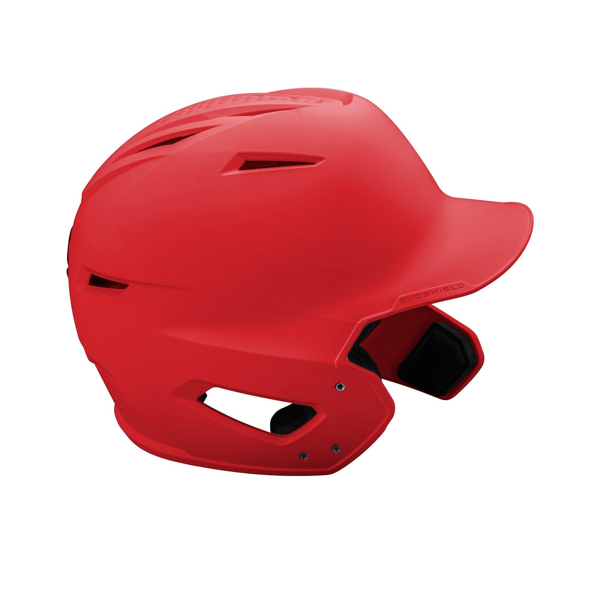 EvoShield XVT 2.0 Matte RHH Batting Helmet - Scarlet