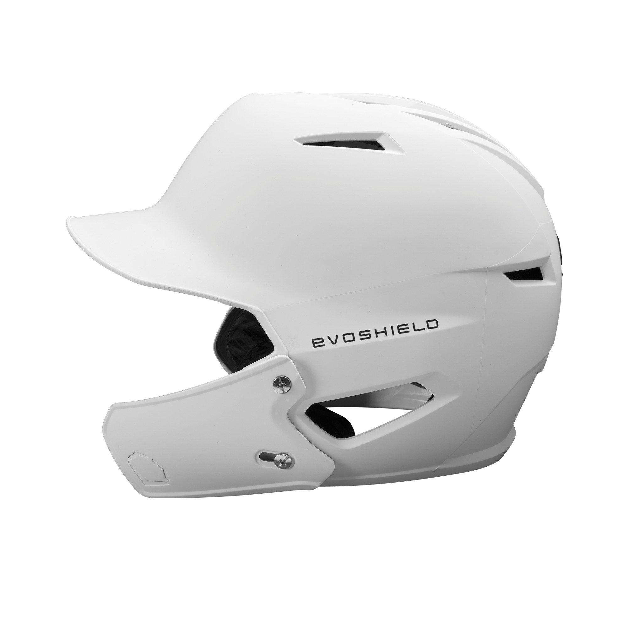 EvoShield XVT 2.0 Matte RHH Batting Helmet - White