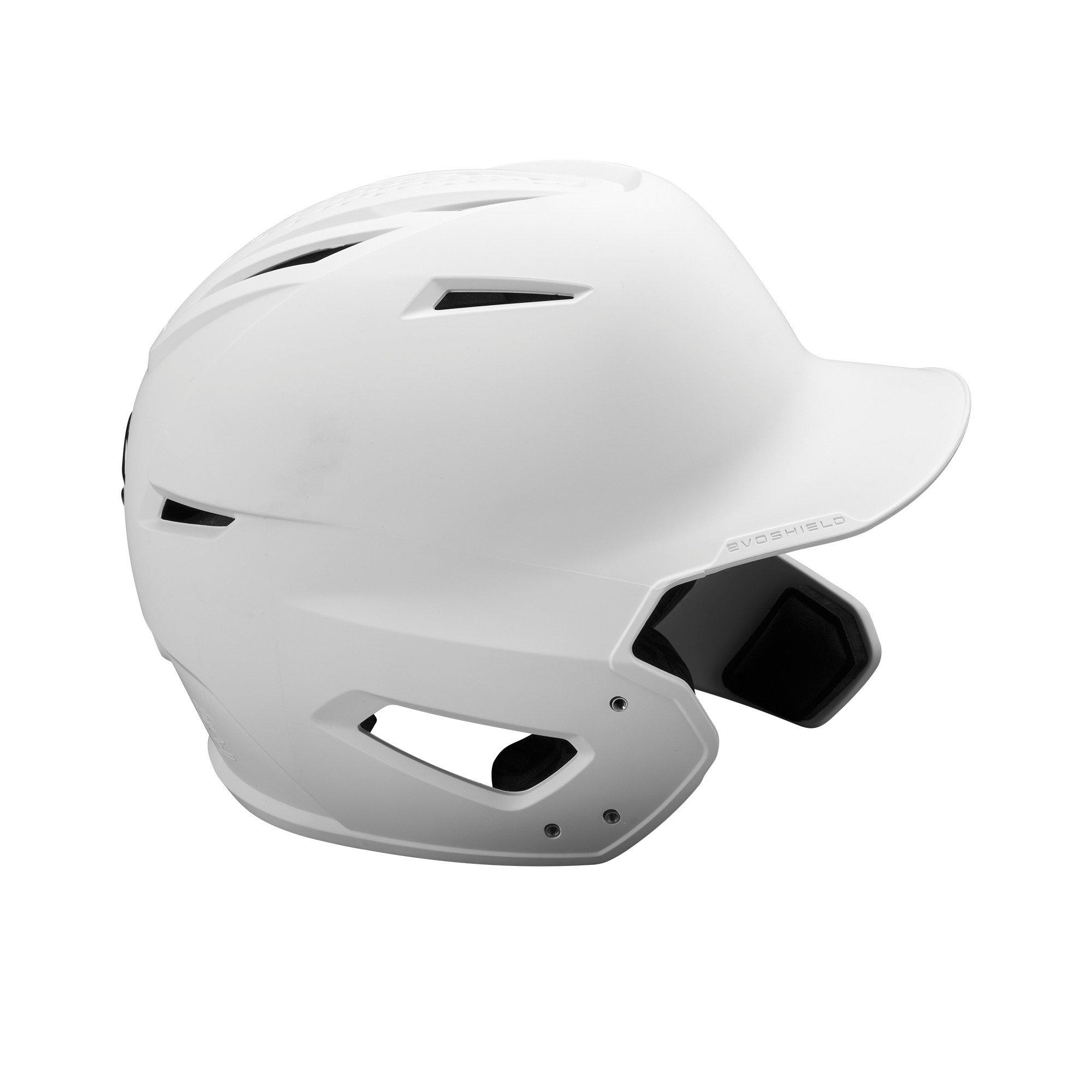 EvoShield XVT 2.0 Matte RHH Batting Helmet - White