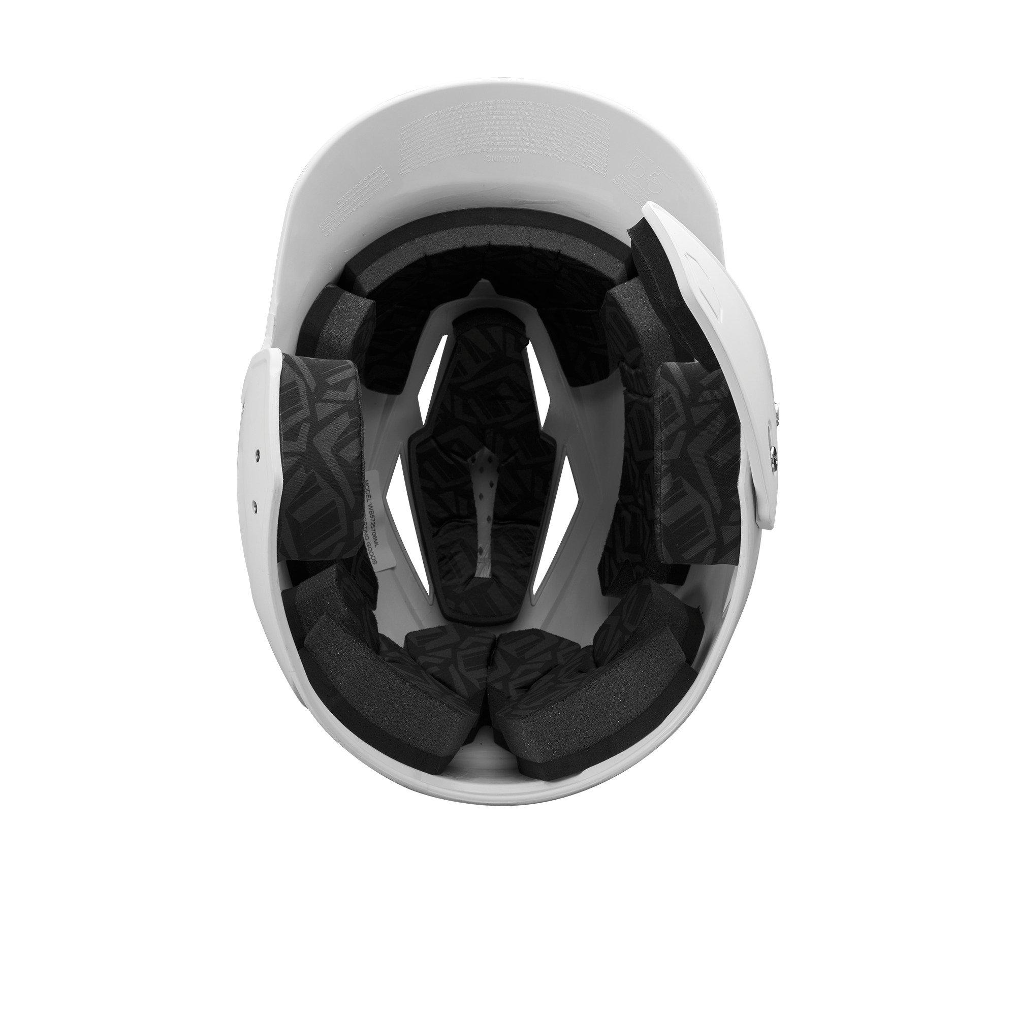 EvoShield XVT 2.0 Matte RHH Batting Helmet - White