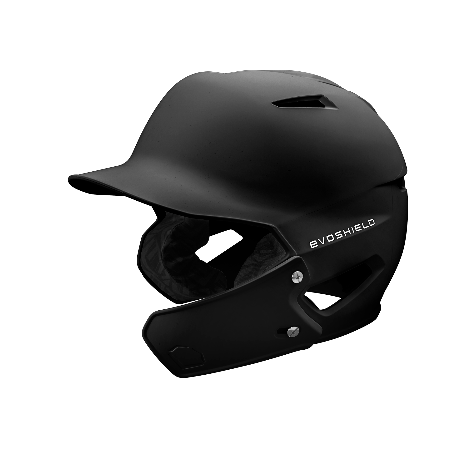 EvoShield XVT 2.0 Matte LHH Batting Helmet - Black - BLACK Thumbnail View 1