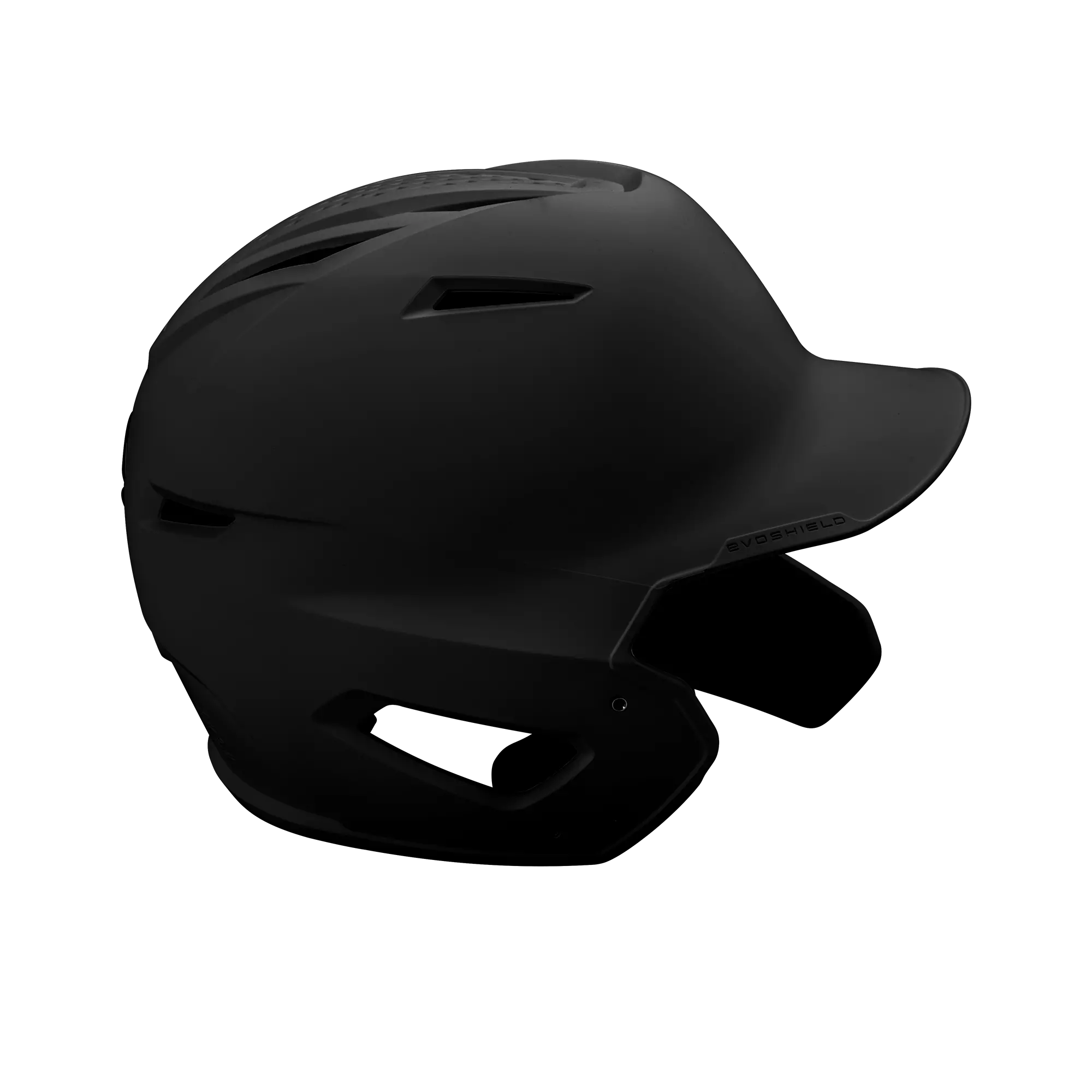 EvoShield XVT 2.0 Matte LHH Batting Helmet - Black - BLACK
