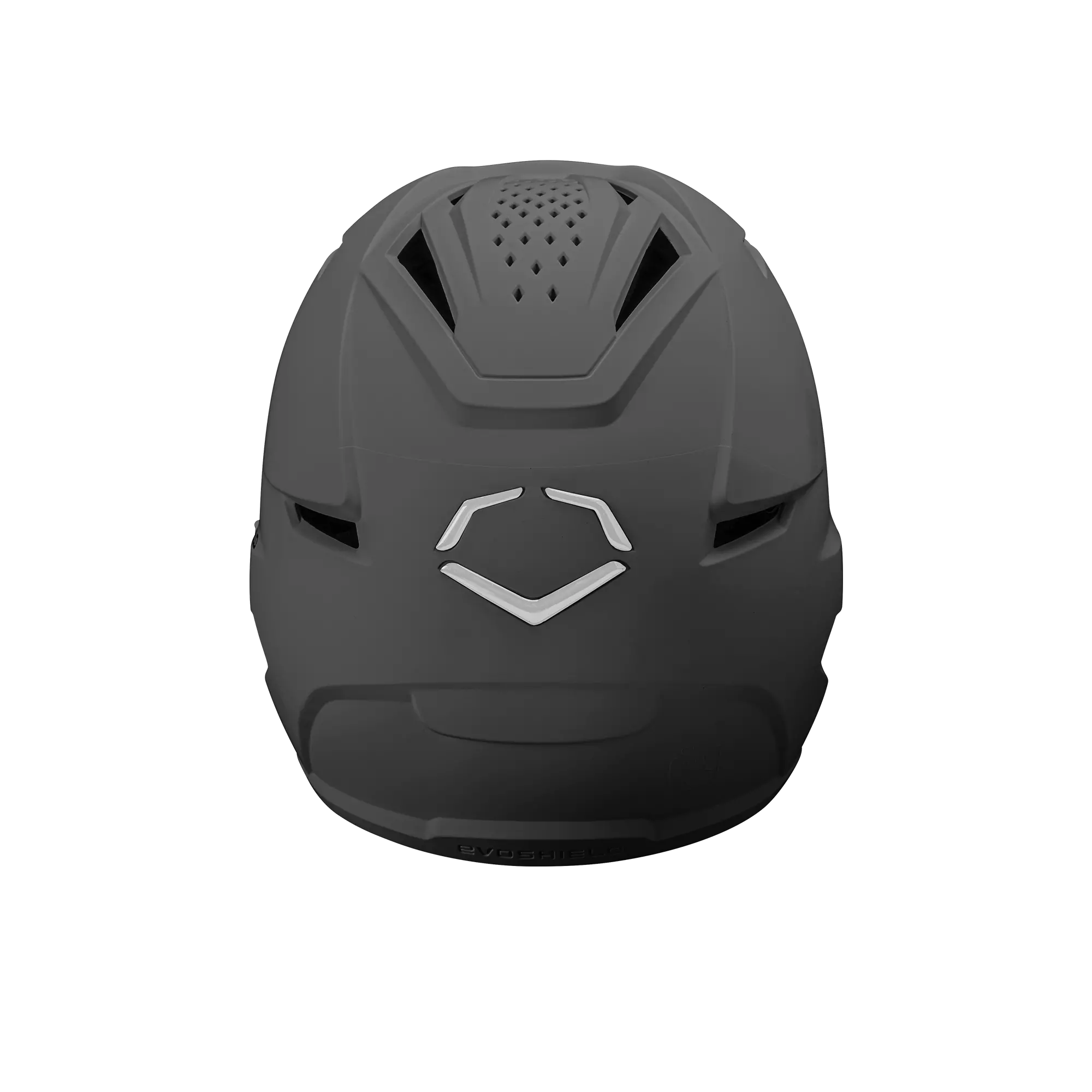 EvoShield XVT 2.0 Matte LHH Batting Helmet - Charcoal - CHARCOAL