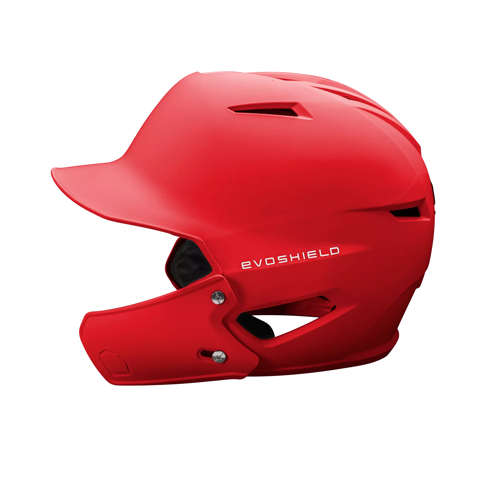 EvoShield XVT 2.0 Matte LHH Batting Helmet - Scarlet - SCARLET