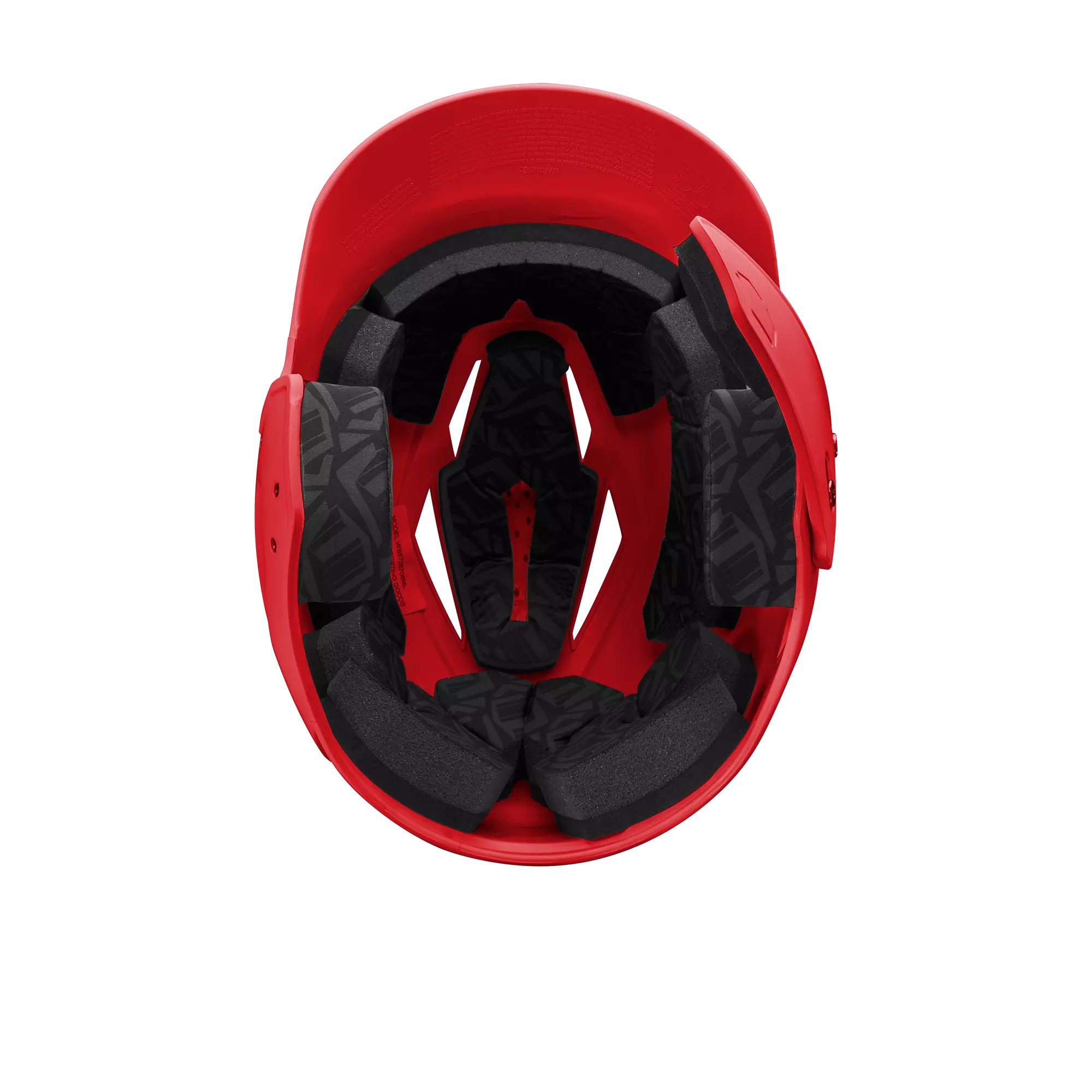 EvoShield XVT 2.0 Matte LHH Batting Helmet - Scarlet - SCARLET