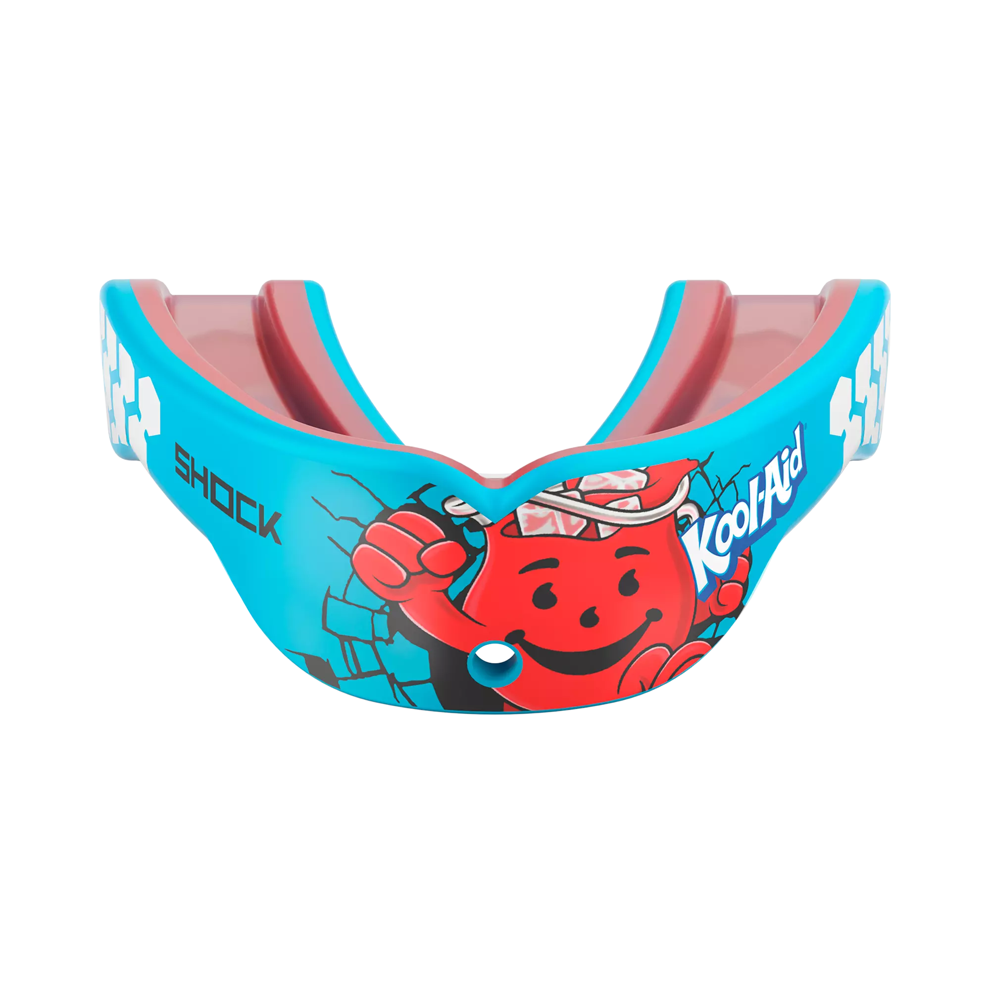 Shock Doctor Gel Max Power Flavor Fusion Tropical Punch ​Kool-Aid Youth Mouthguard - BLUE