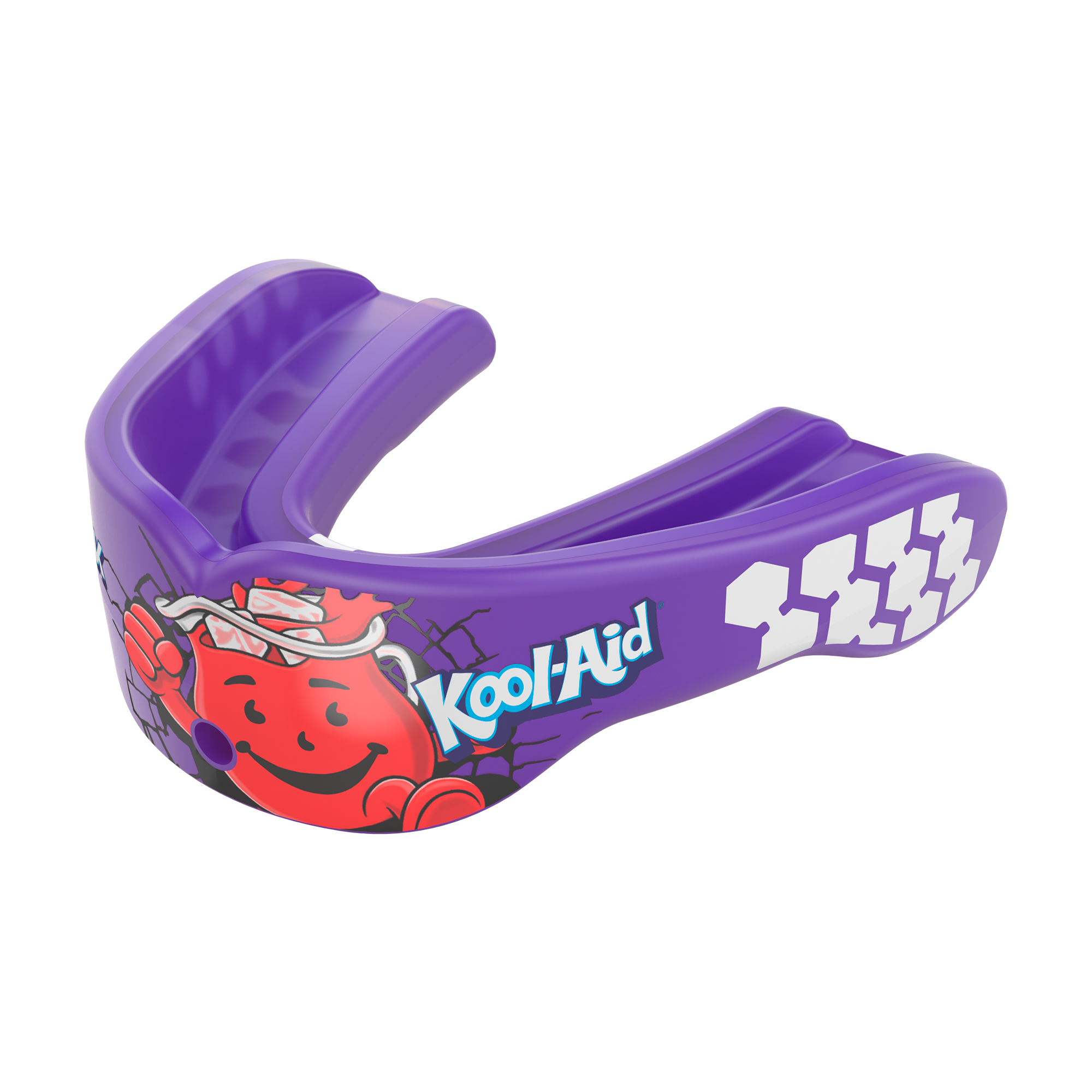 Shock Doctor Gel Max Power Flavor Fusion Grape ​Kool-Aid Youth Mouthguard - PURPLE Thumbnail View 1