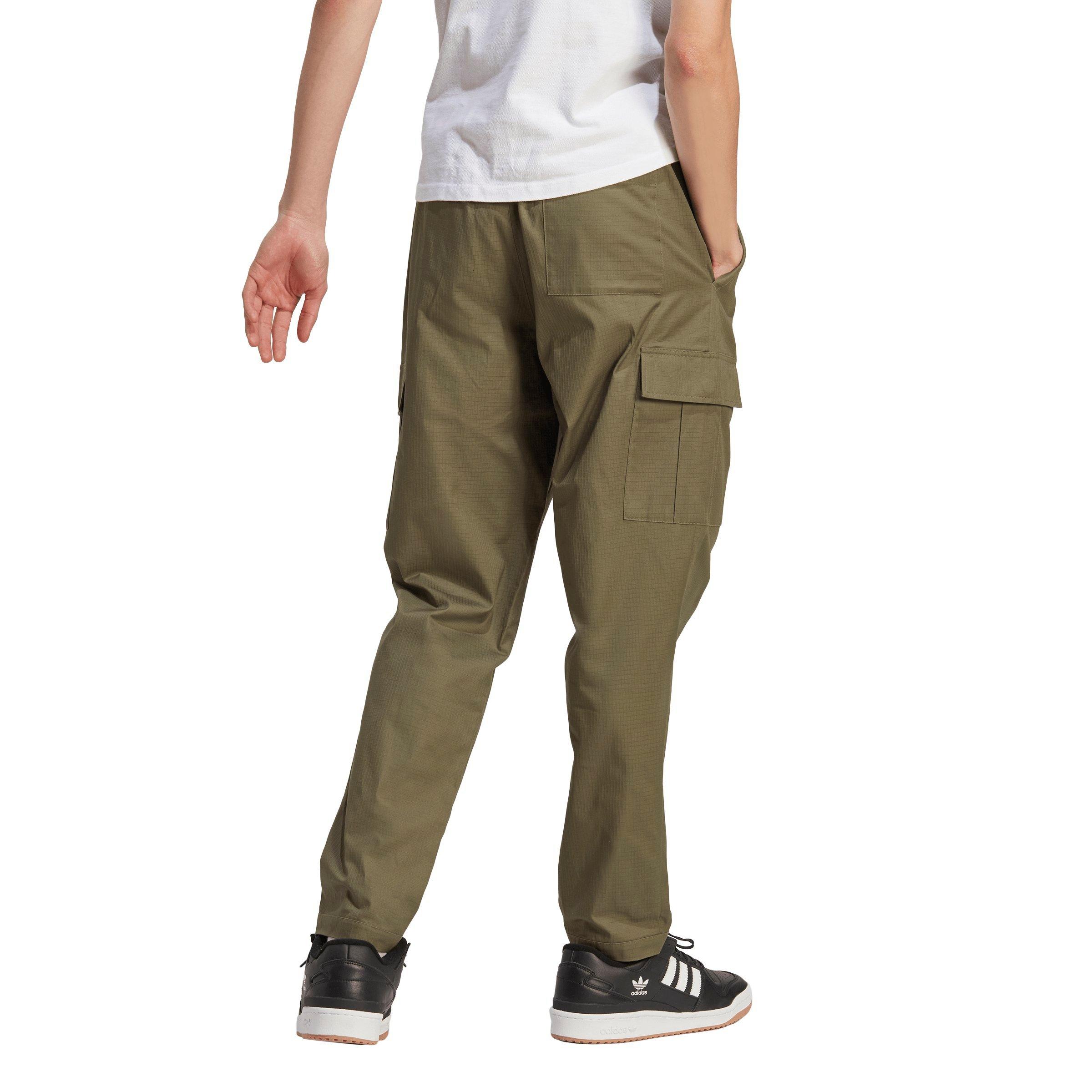 adidas Men's Enjoy Summer Cargo Pants-Olive - OLIVE Thumbnail View 2
