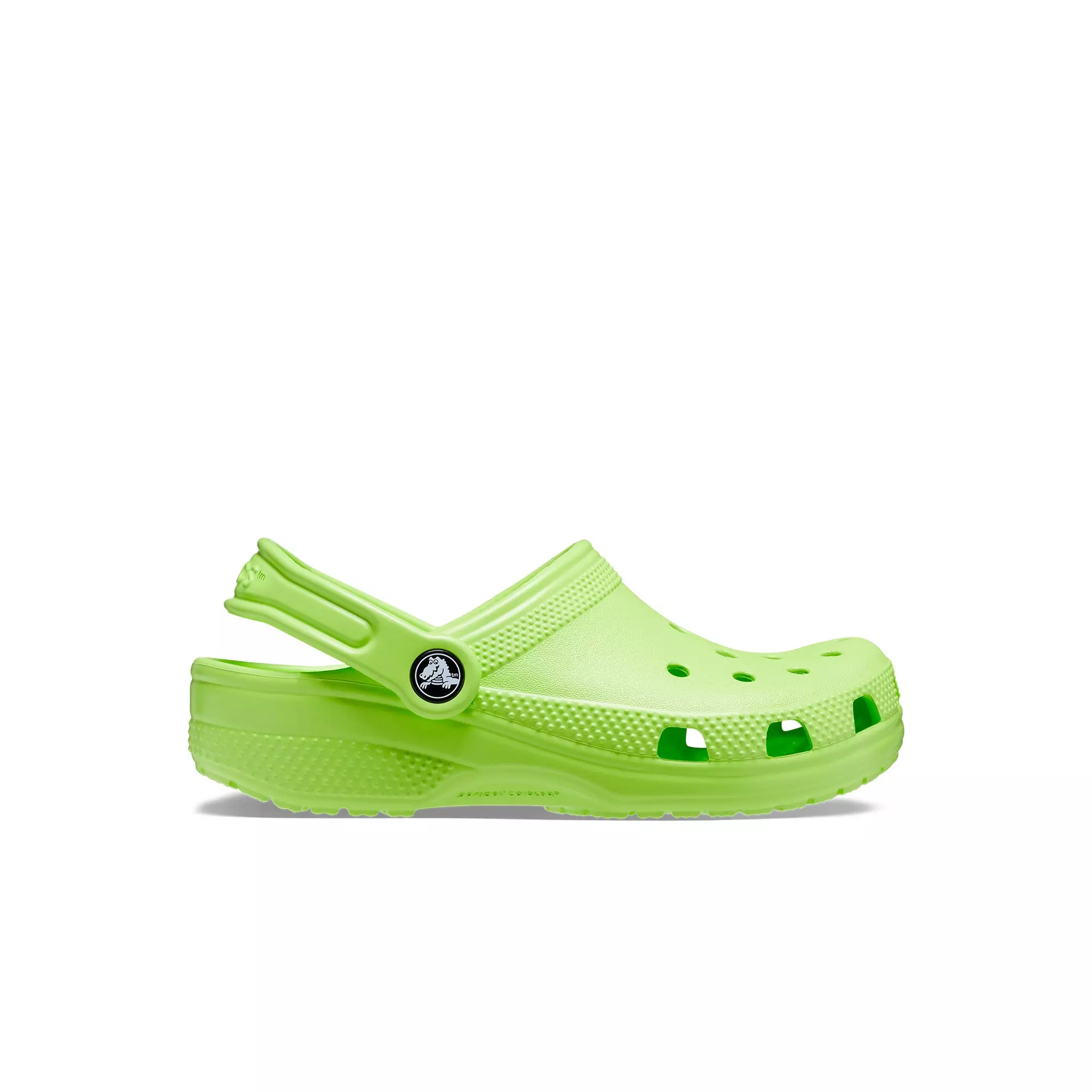 Crocs Classic "Limeade" Preschool Girls' Clog - GREEN