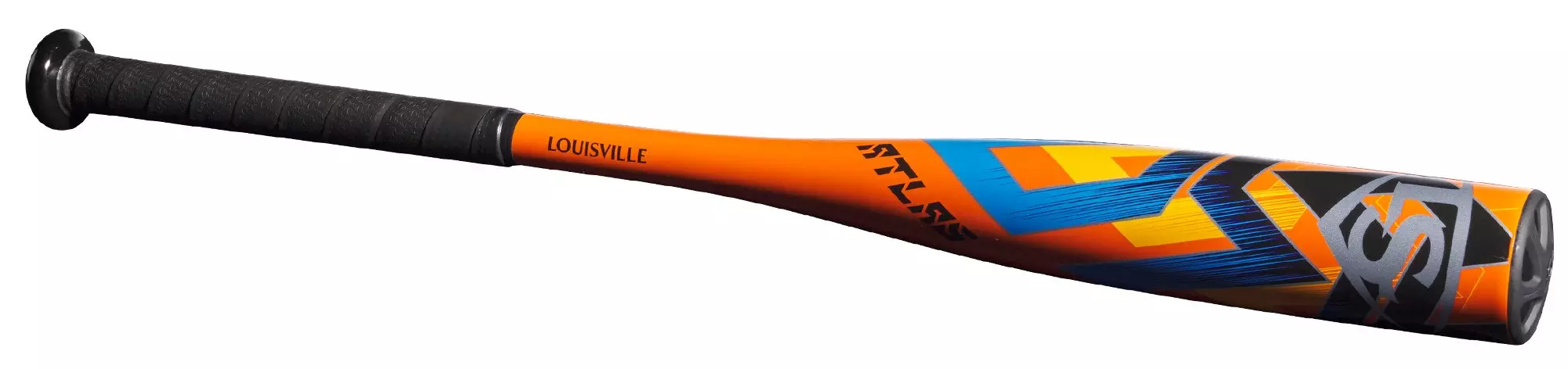 Louisville Slugger Atlas T-Ball Bat (-12.5) 2023 - ORANGE/BLUE