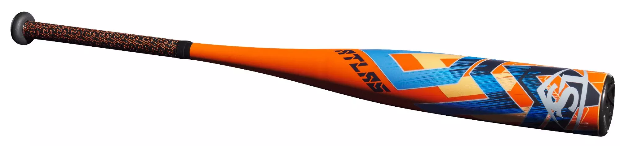 Louisville Slugger Atlas USSSA Baseball Bat (-8) 2023 - ORANGE/BLUE
