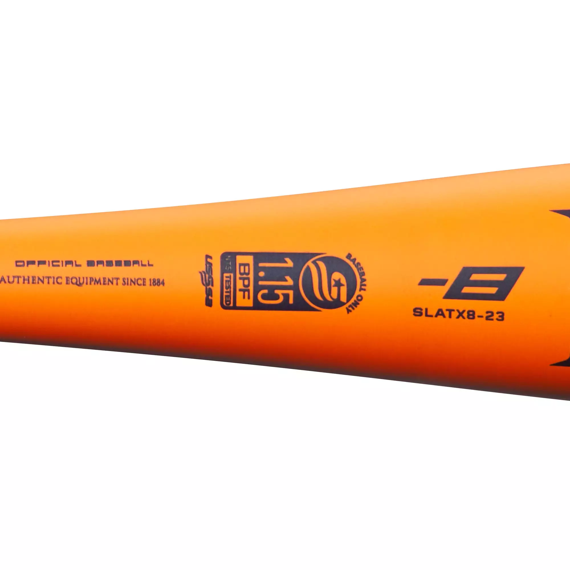 Louisville Slugger Atlas USSSA Baseball Bat (-8) 2023 - ORANGE/BLUE