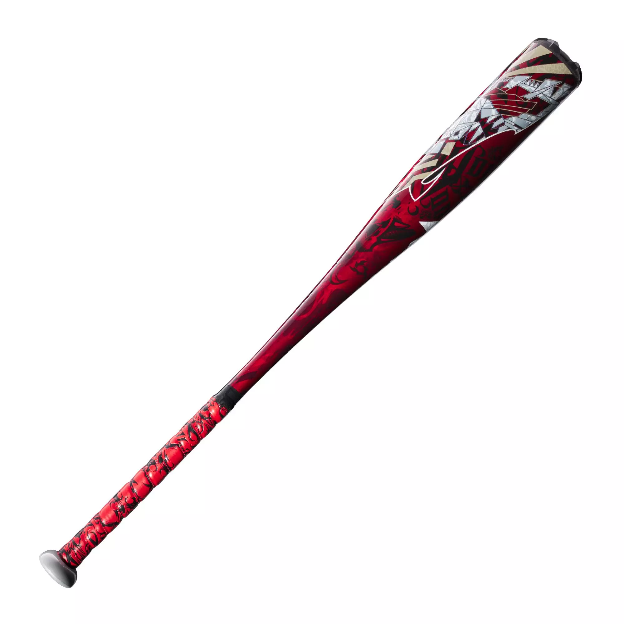 DeMarini VooDoo One USA Baseball Bat (-11) 2023 - RED/BLACK