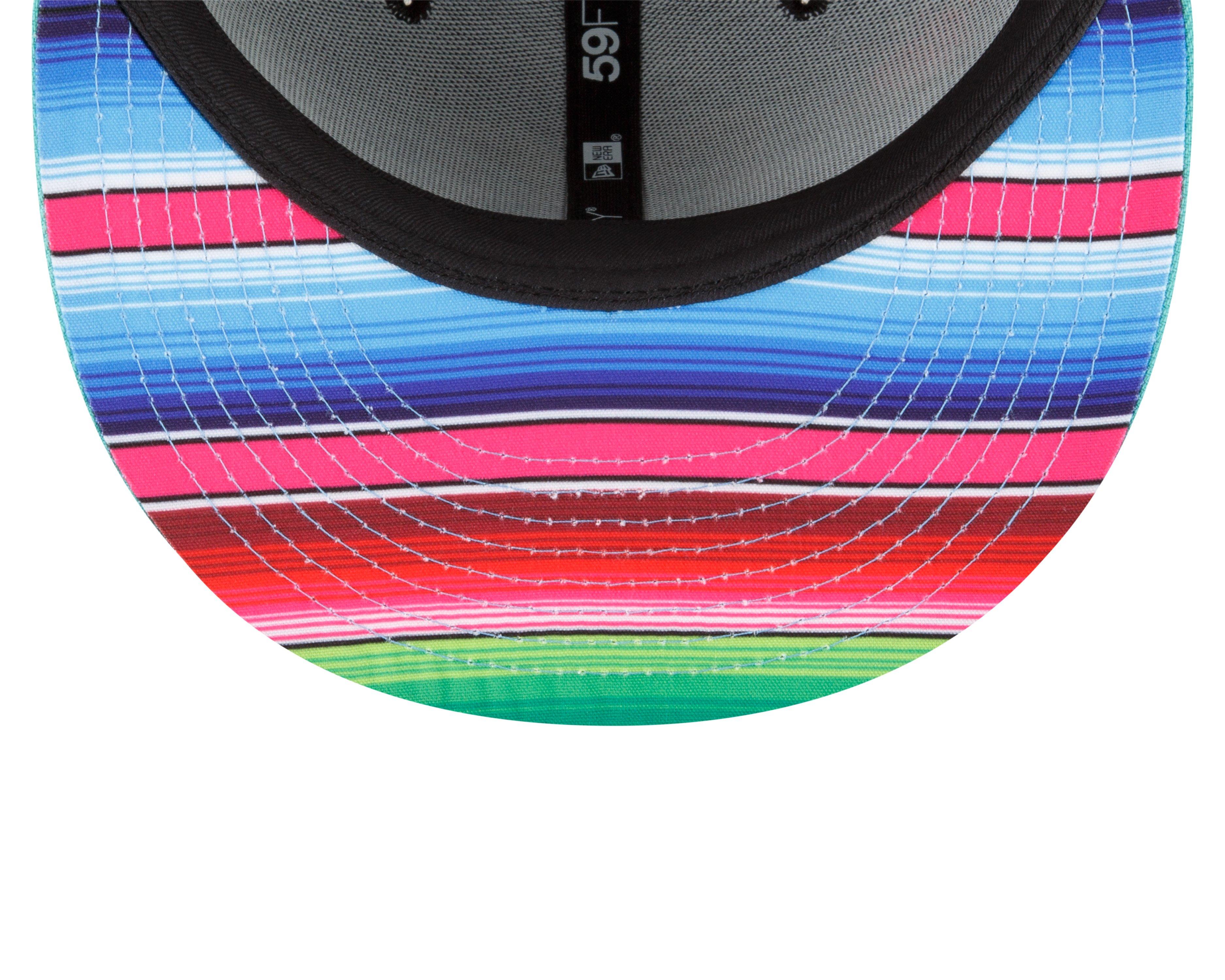 New Era Goat 59FIFTY Neon Desert Fitted Hat - BLACK Thumbnail View 5