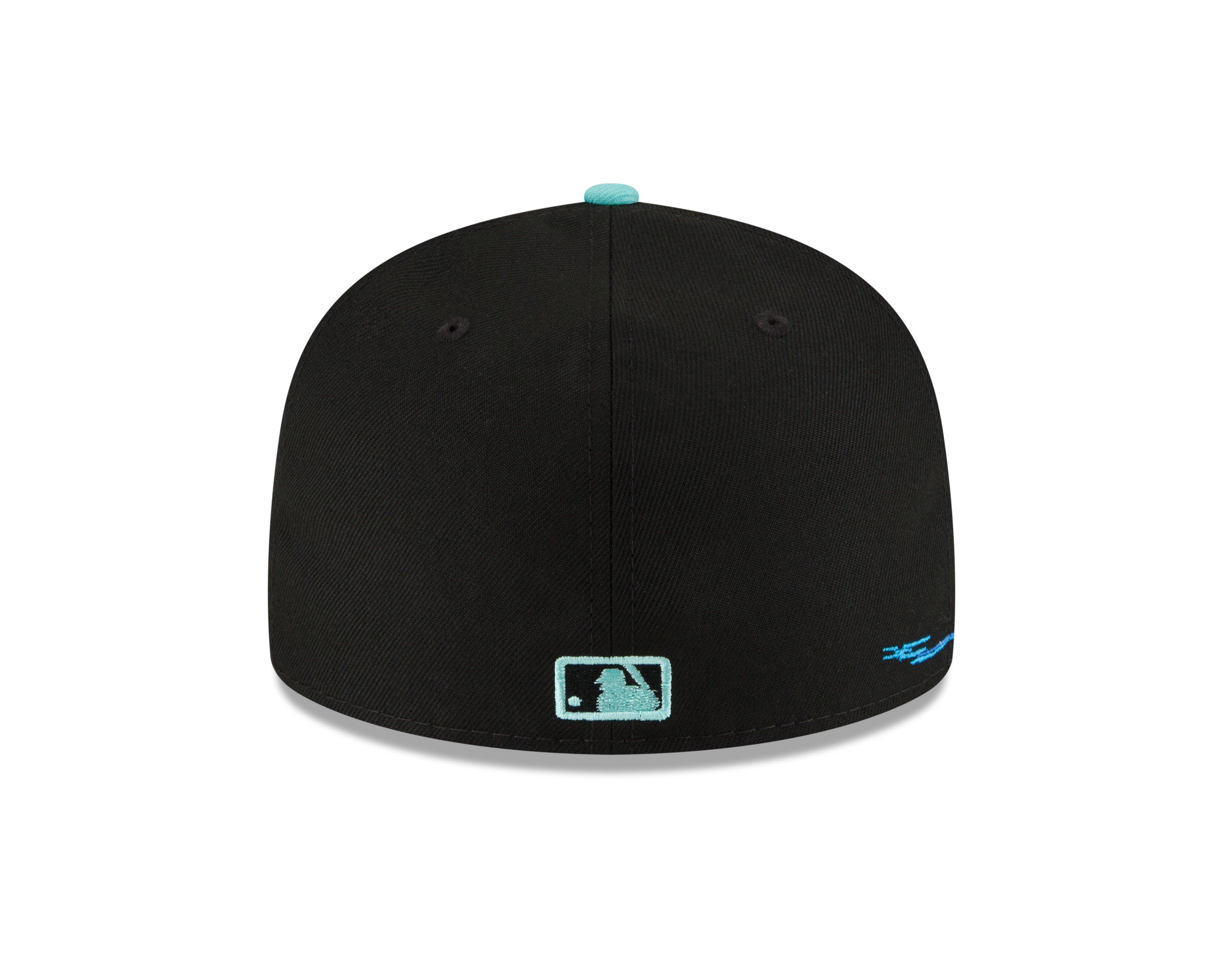New Era Arizona Diamondbacks 59FIFTY Neon Desert Fitted Hat - BLACK Thumbnail View 4