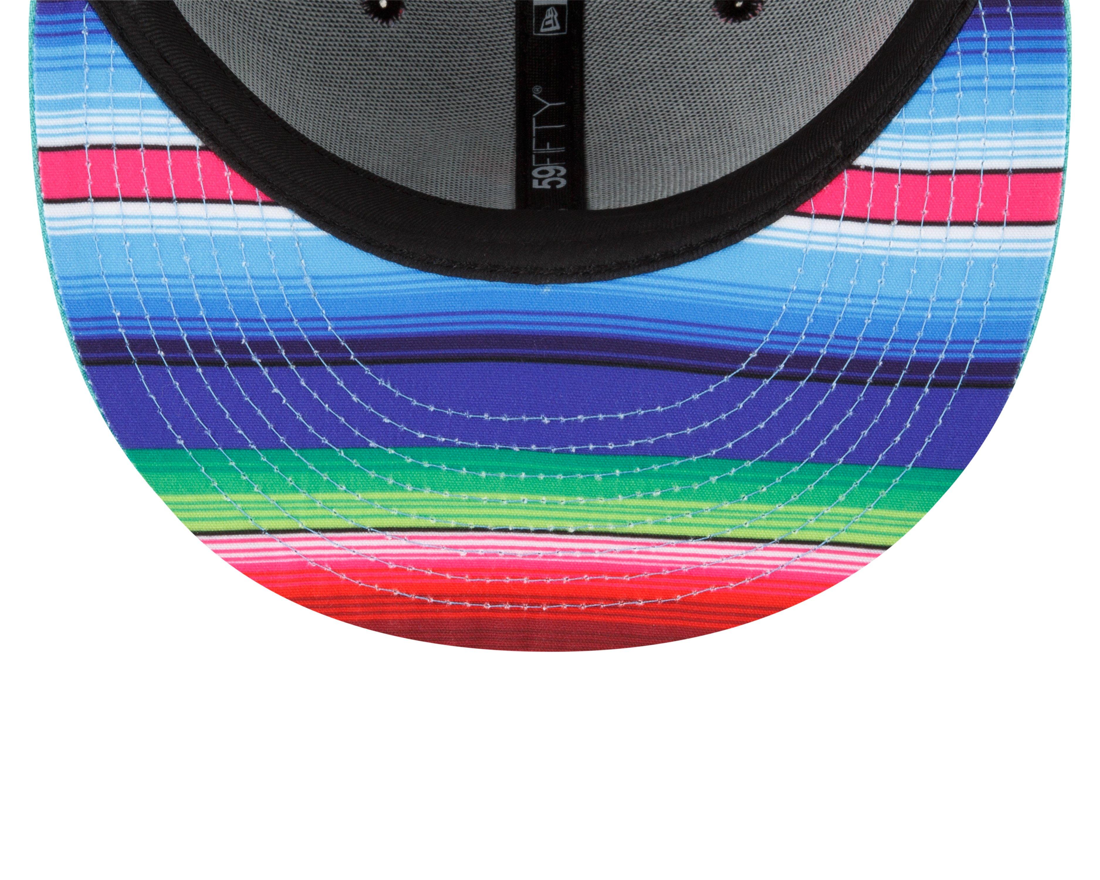 New Era Arizona Diamondbacks 59FIFTY Neon Desert Fitted Hat - BLACK Thumbnail View 5