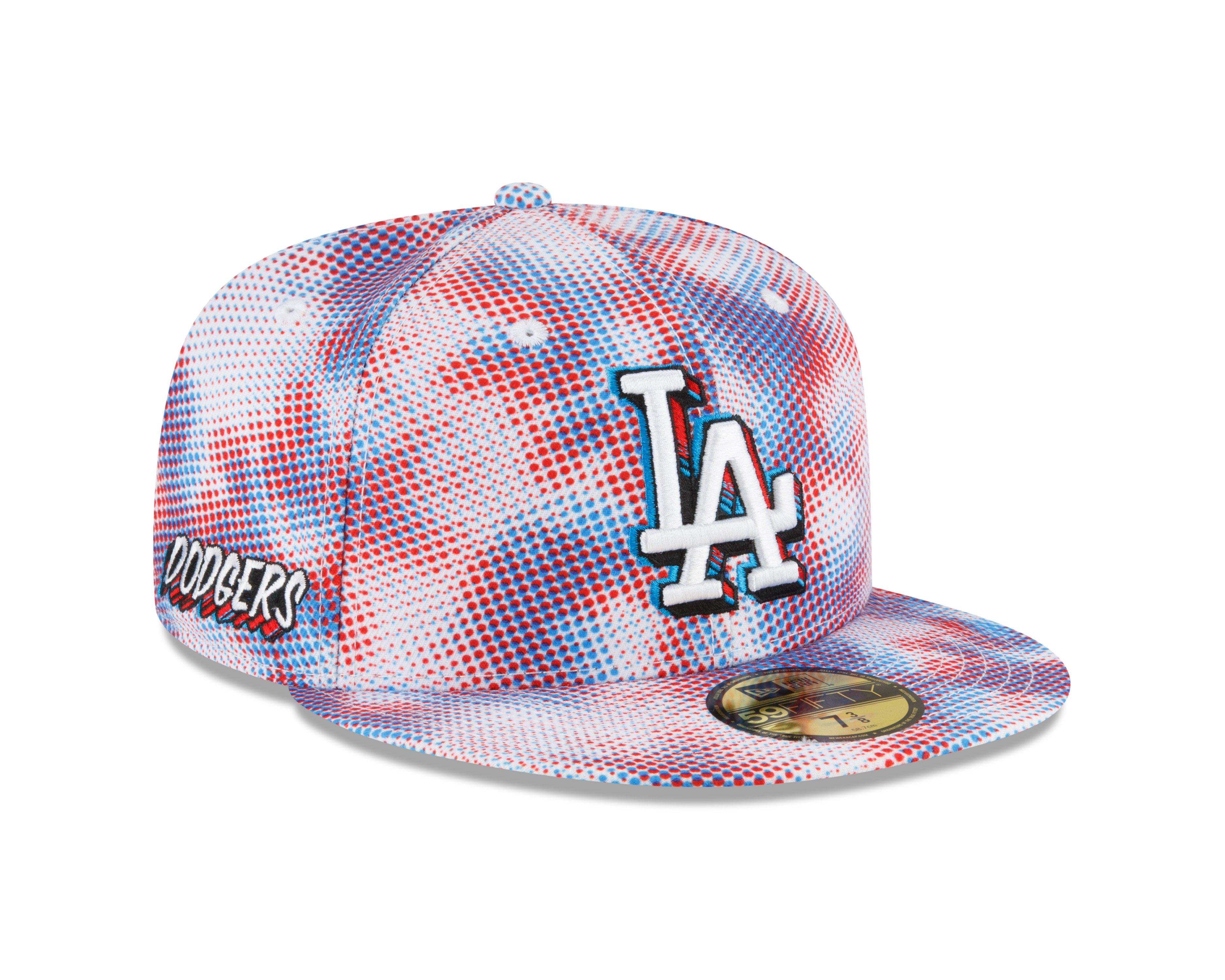 New Era Los Angeles Dodgers 59FIFTY 3D Comics Fitted Hat - WHITE Thumbnail View 2