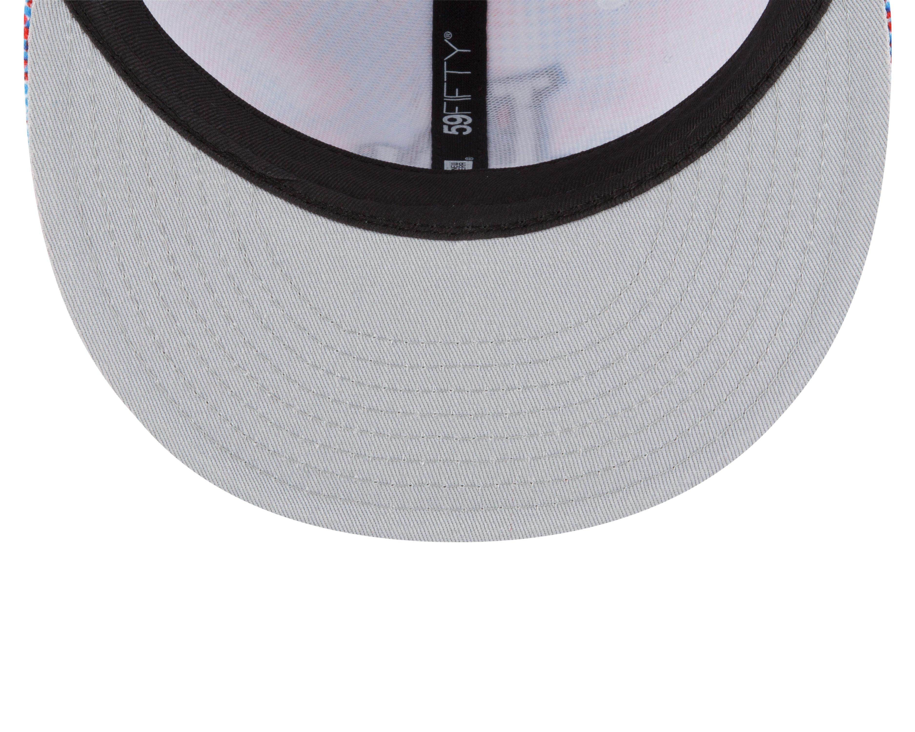 New Era Los Angeles Dodgers 59FIFTY 3D Comics Fitted Hat - WHITE Thumbnail View 5