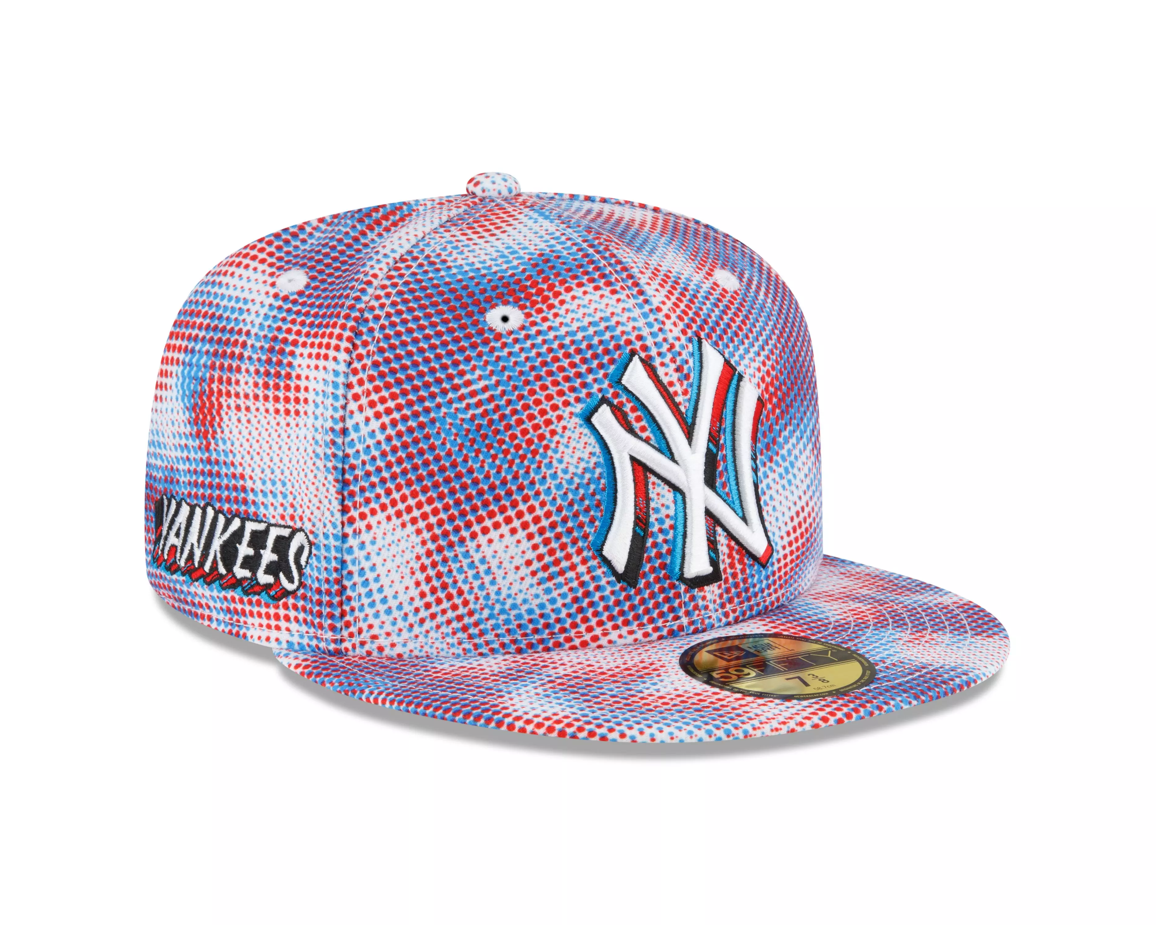 New Era New York Yankees 59FIFTY 3D Comics Fitted Hat - WHITE