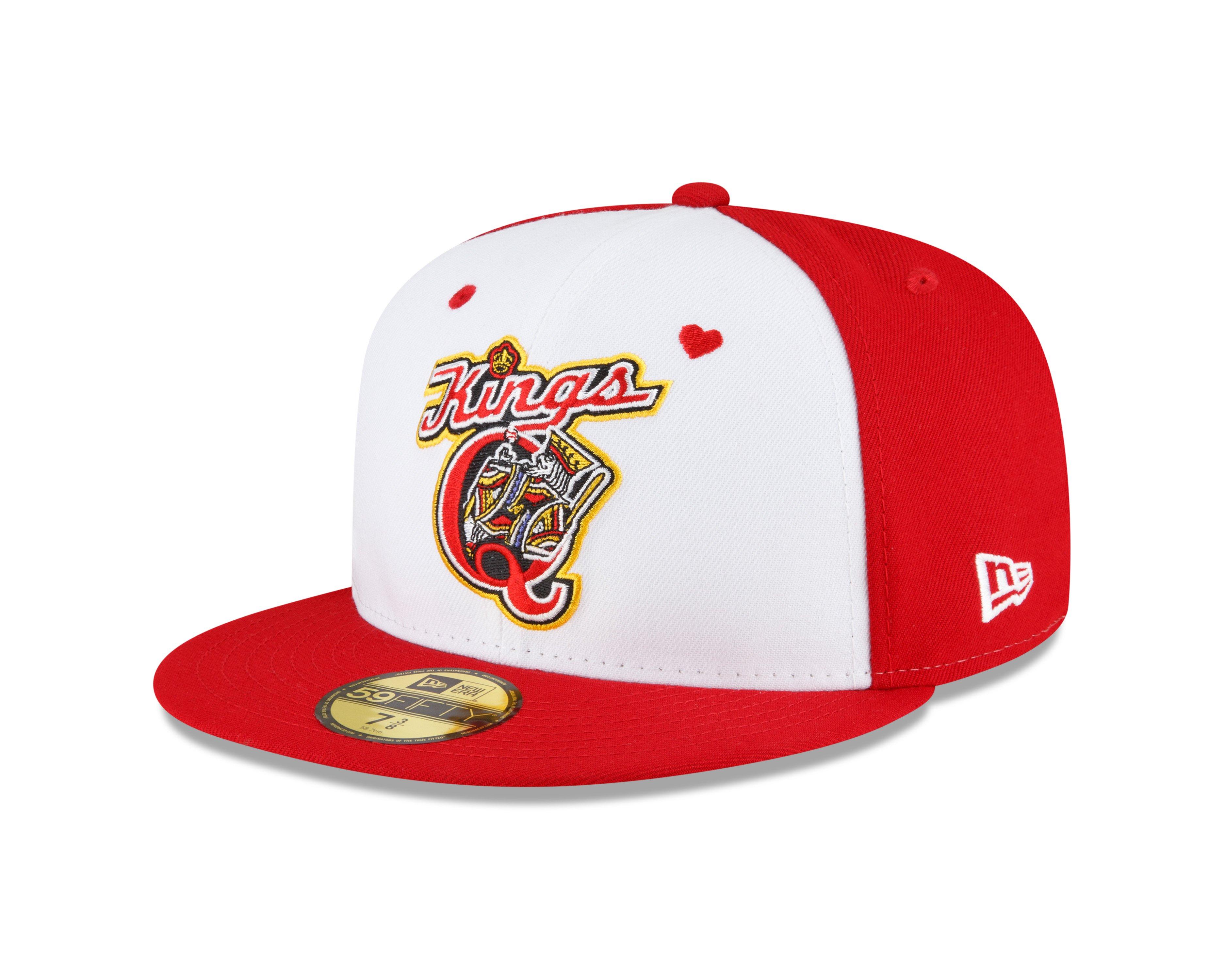New Era 59FIFTY Queen of Hearts Fitted Hat - RED Thumbnail View 1