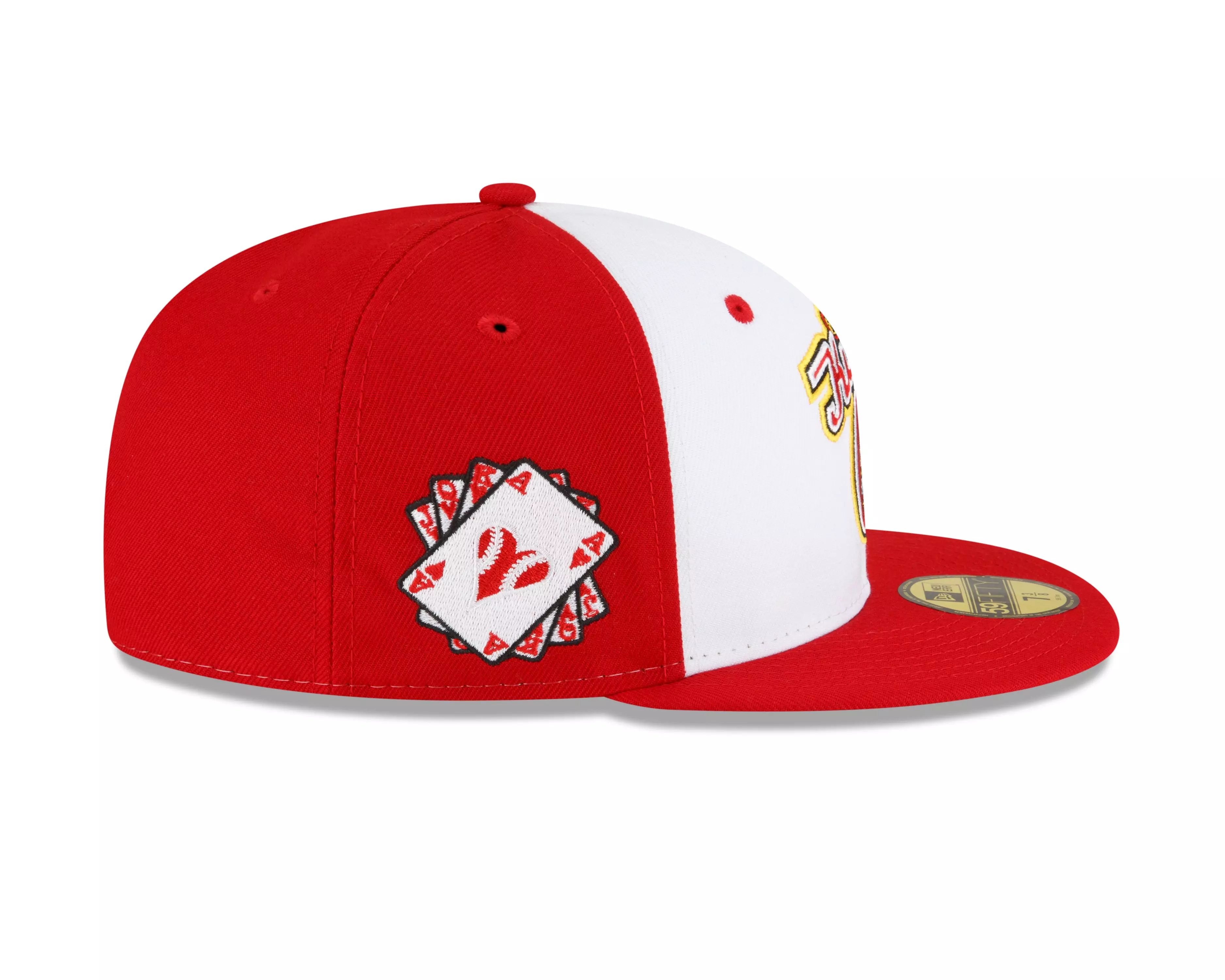 New Era 59FIFTY Queen of Hearts Fitted Hat - RED