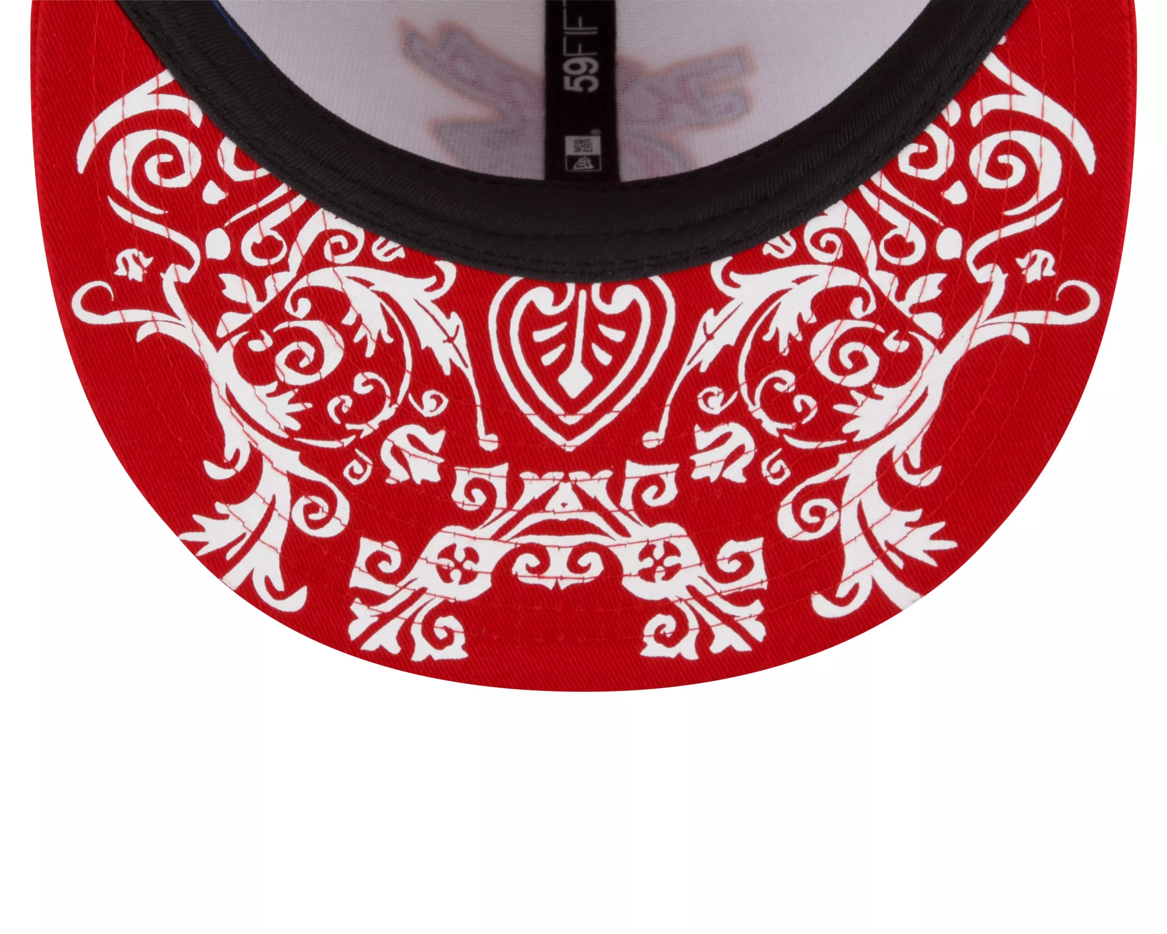 New Era 59FIFTY Queen of Hearts Fitted Hat - RED
