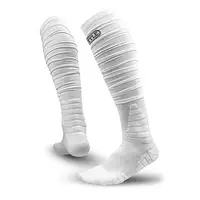 Battle Sports Adult Football Socks - White - Hibbett