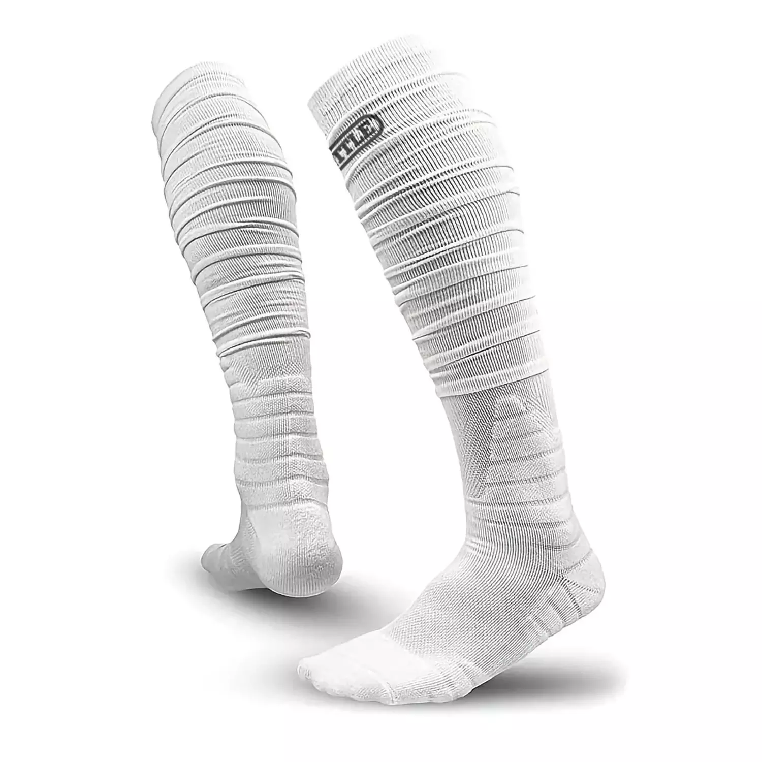 Battle Sports Adult Football Socks - White - Hibbett