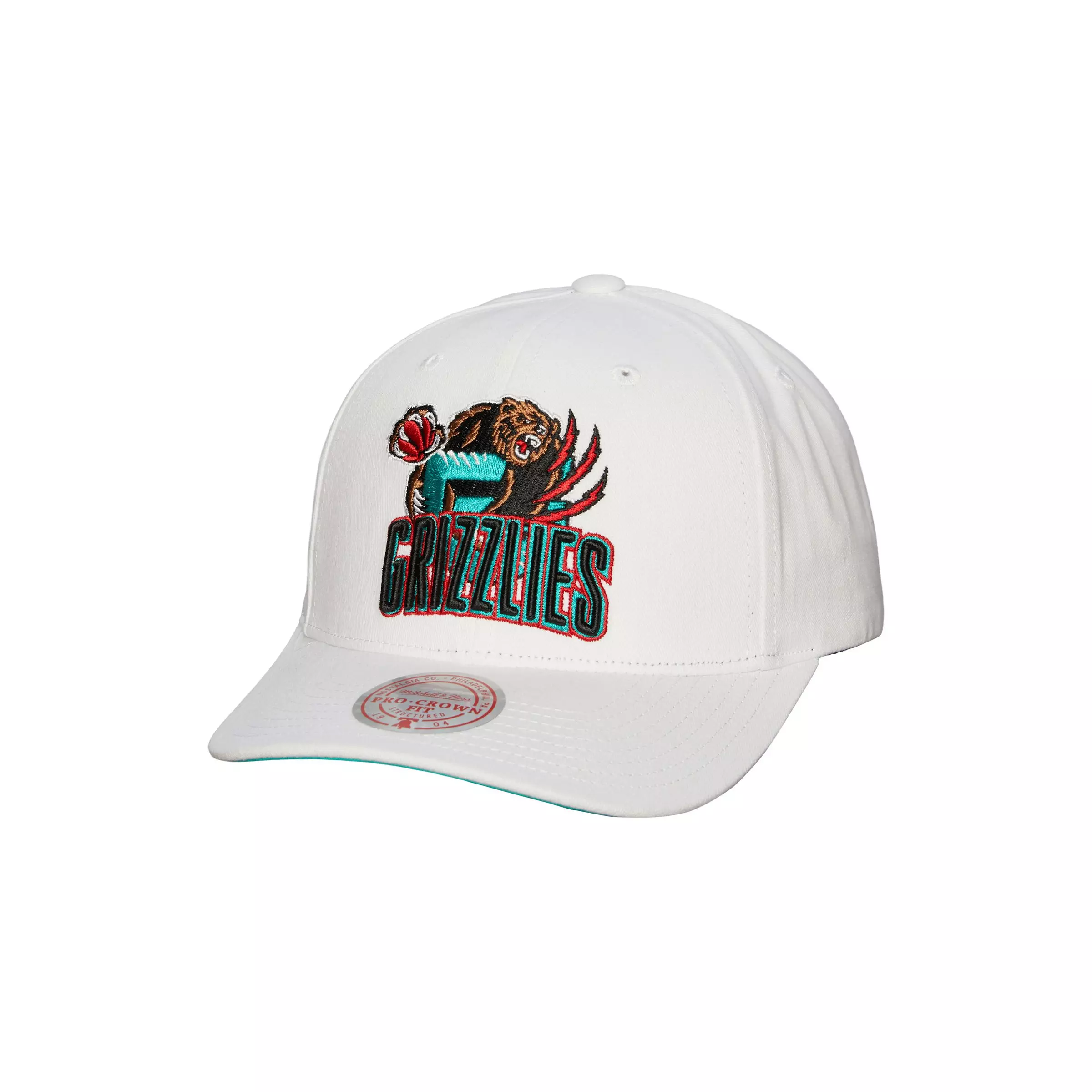 Mitchell & Ness Memphis Grizzlies All In Pro Snapback-White - WHITE