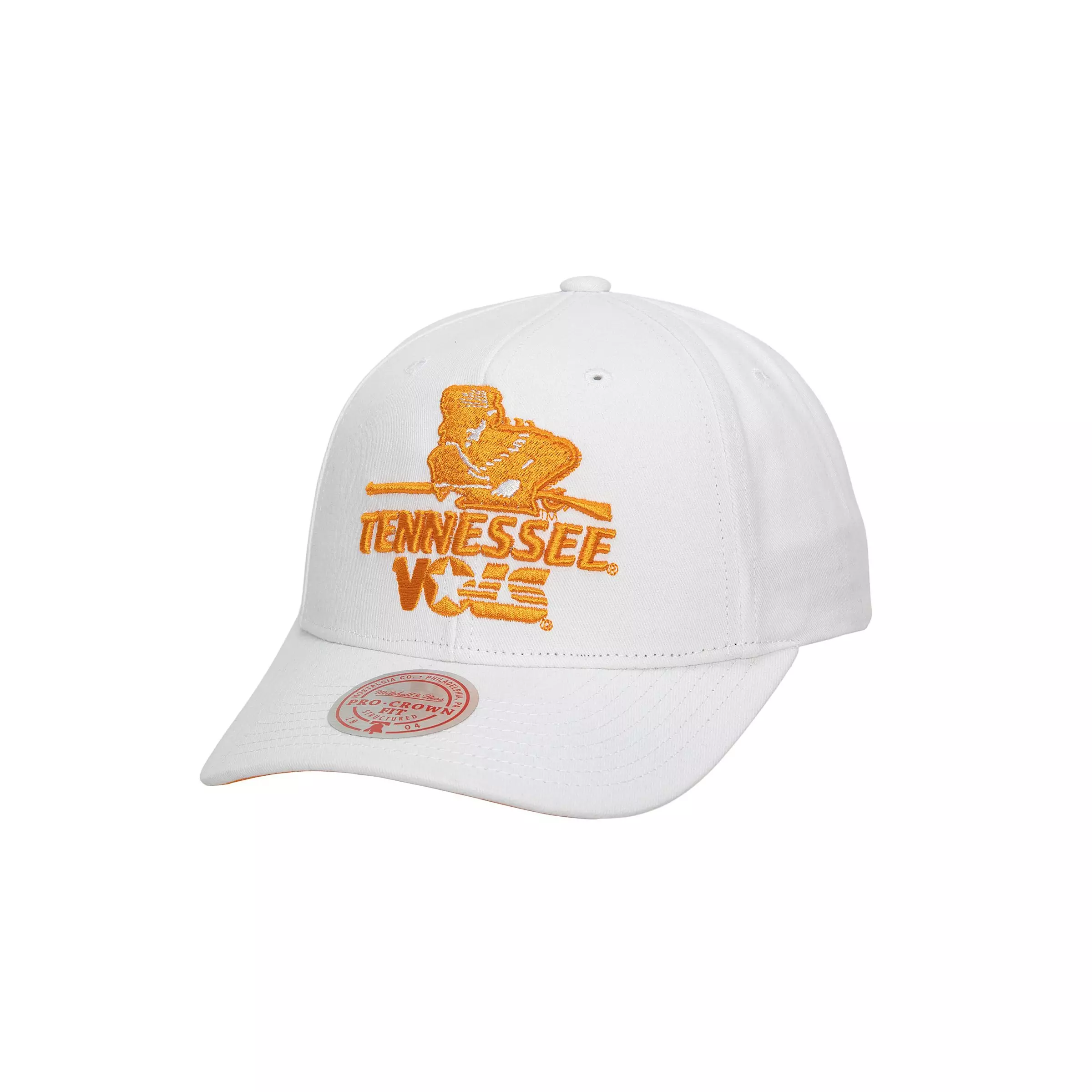 Mitchell & Ness Tennessee Volunteers All In Snapback Hat-White - WHITE