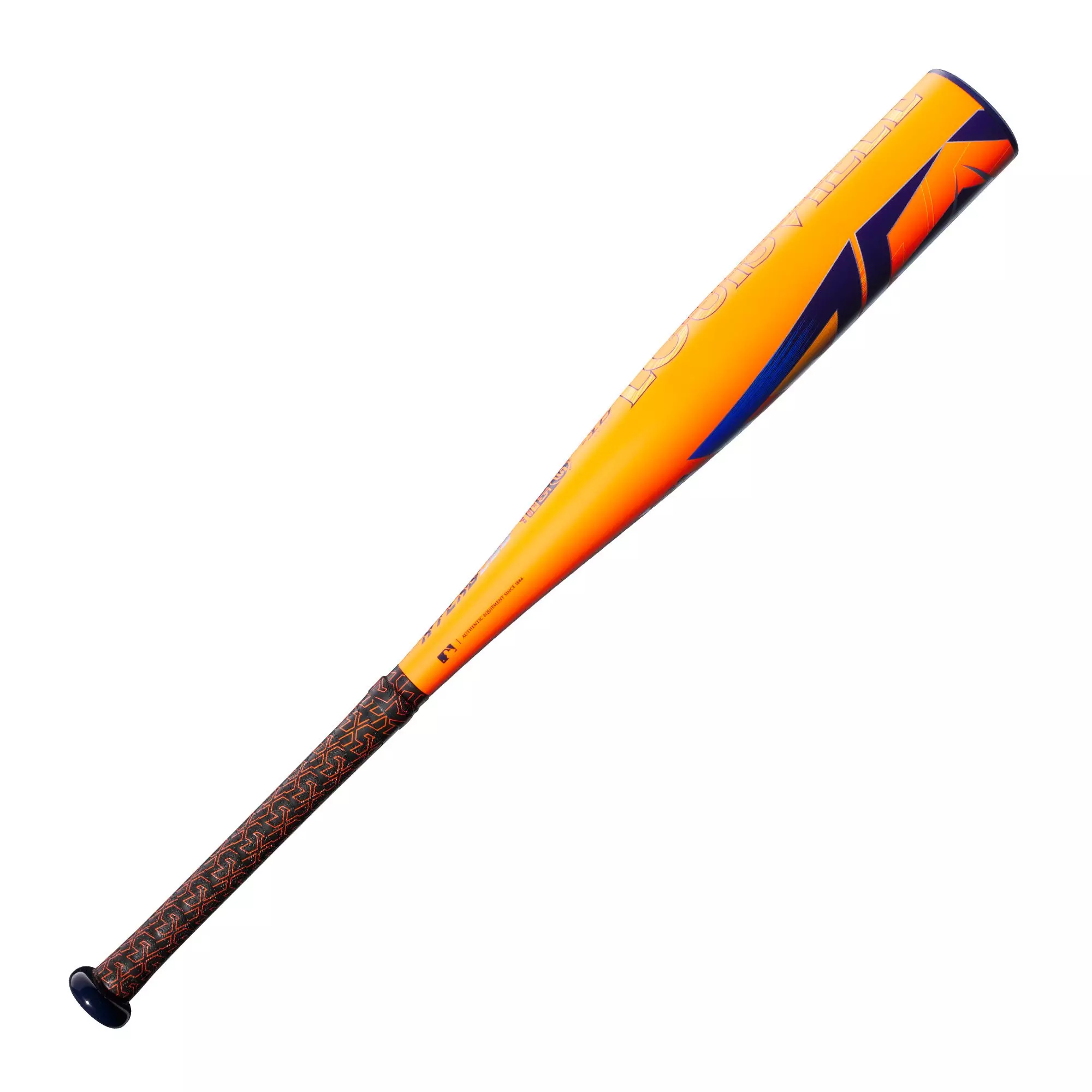 Louisville Slugger Atlas Junior Big Barrel USSSA Baseball Bat (-10) 2023 - ORANGE/BLUE