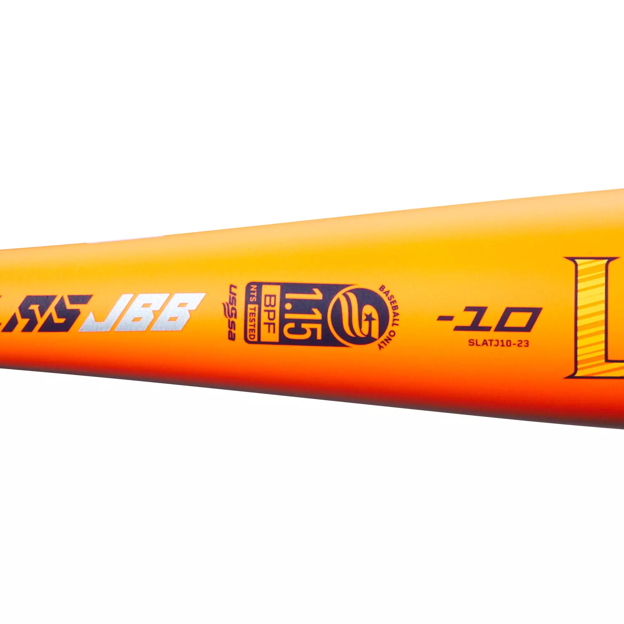 Louisville Slugger Atlas Junior Big Barrel USSSA Baseball Bat (-10) 2023 - ORANGE/BLUE