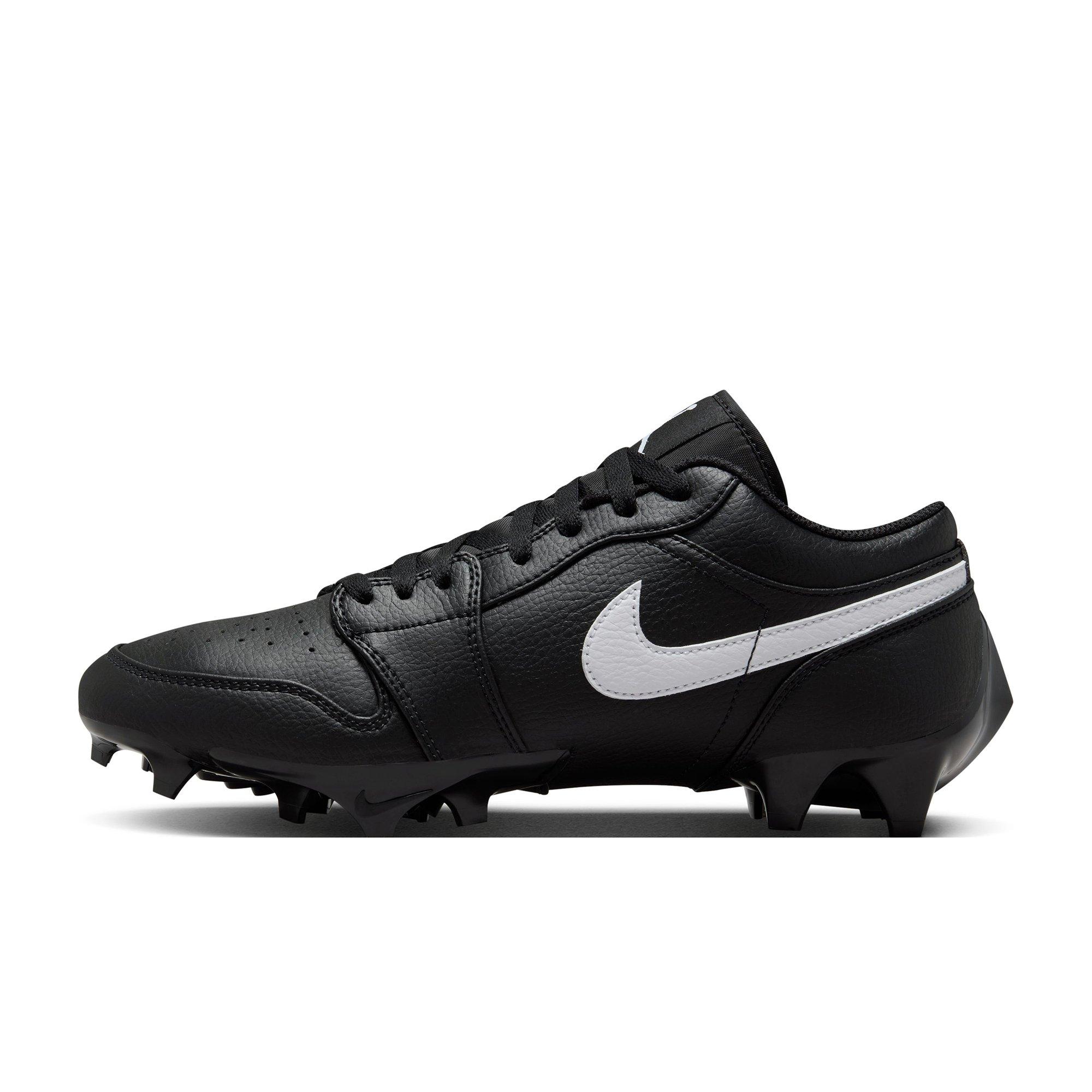 Black low top football cleats online