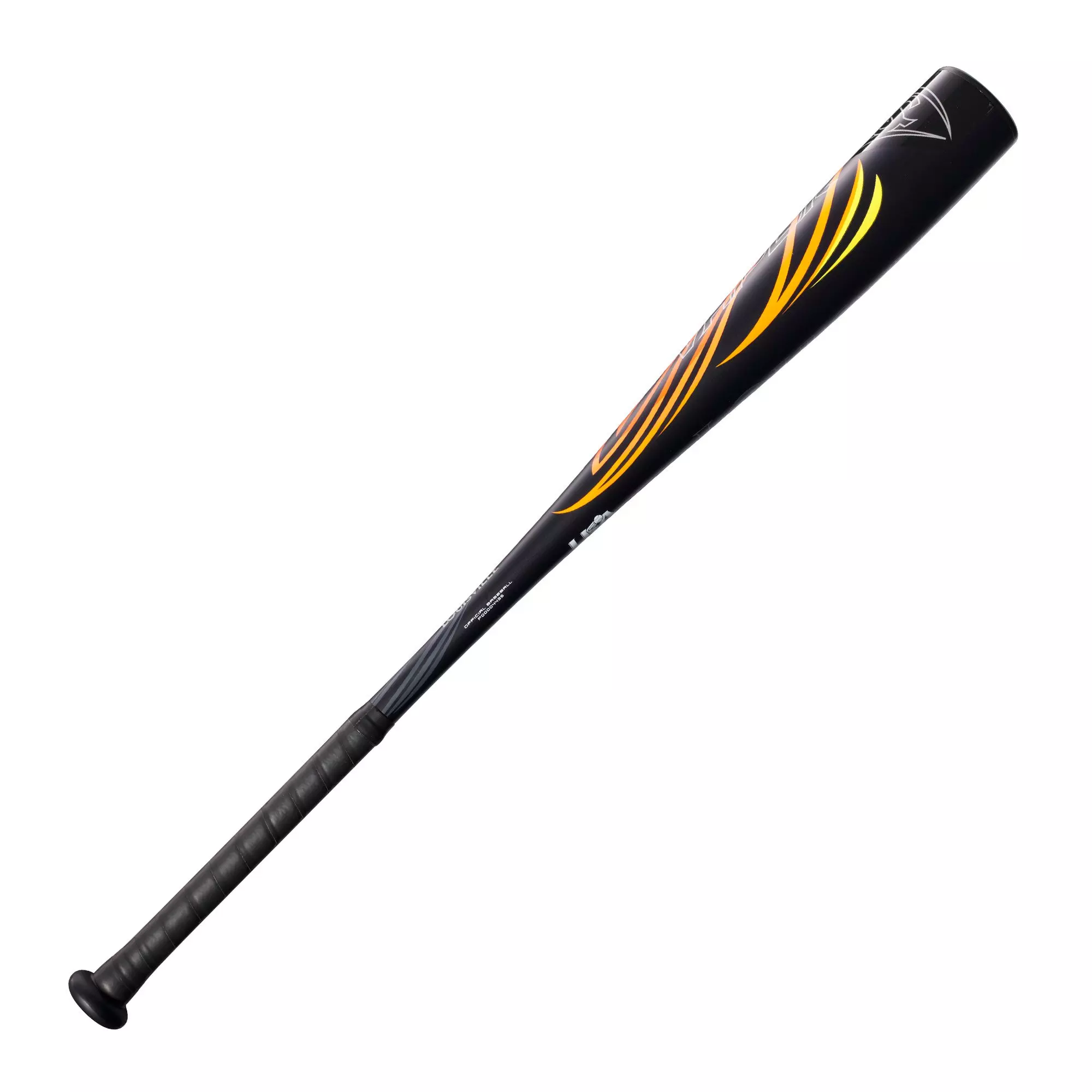 Louisville Slugger Vapor USA Baseball Bat (-10) 2023 - BLACK/ORANGE