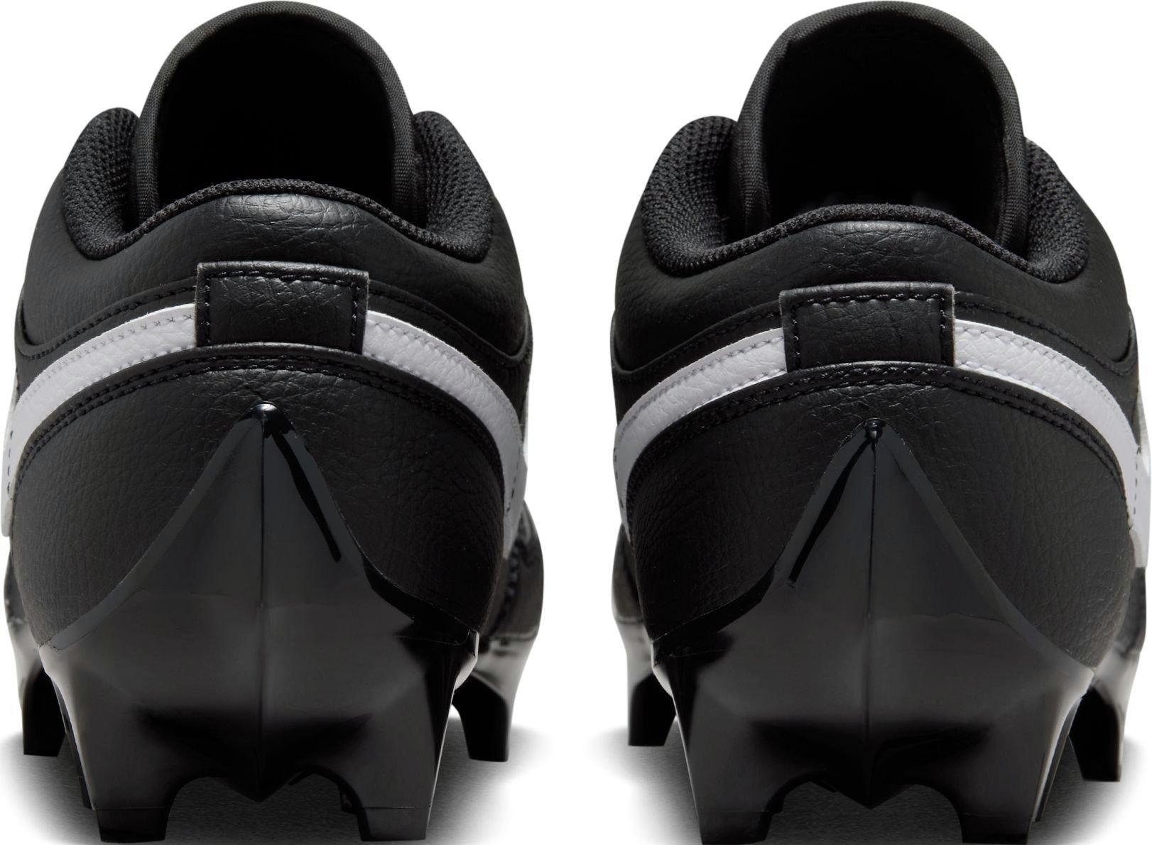 Jordan 1 Low TD "Black/White" Men's Football Cleat - BLACK/WHITE Thumbnail View 17