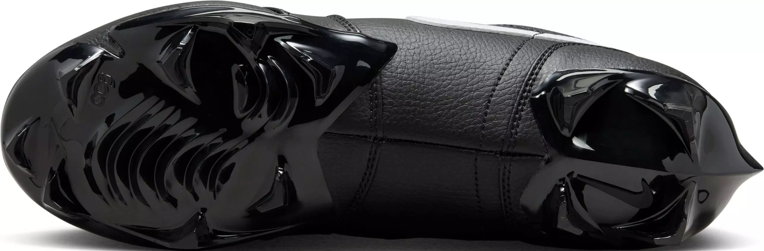 Jordan 1 Low TD "Black/White" Men's Football Cleat - BLACK/WHITE