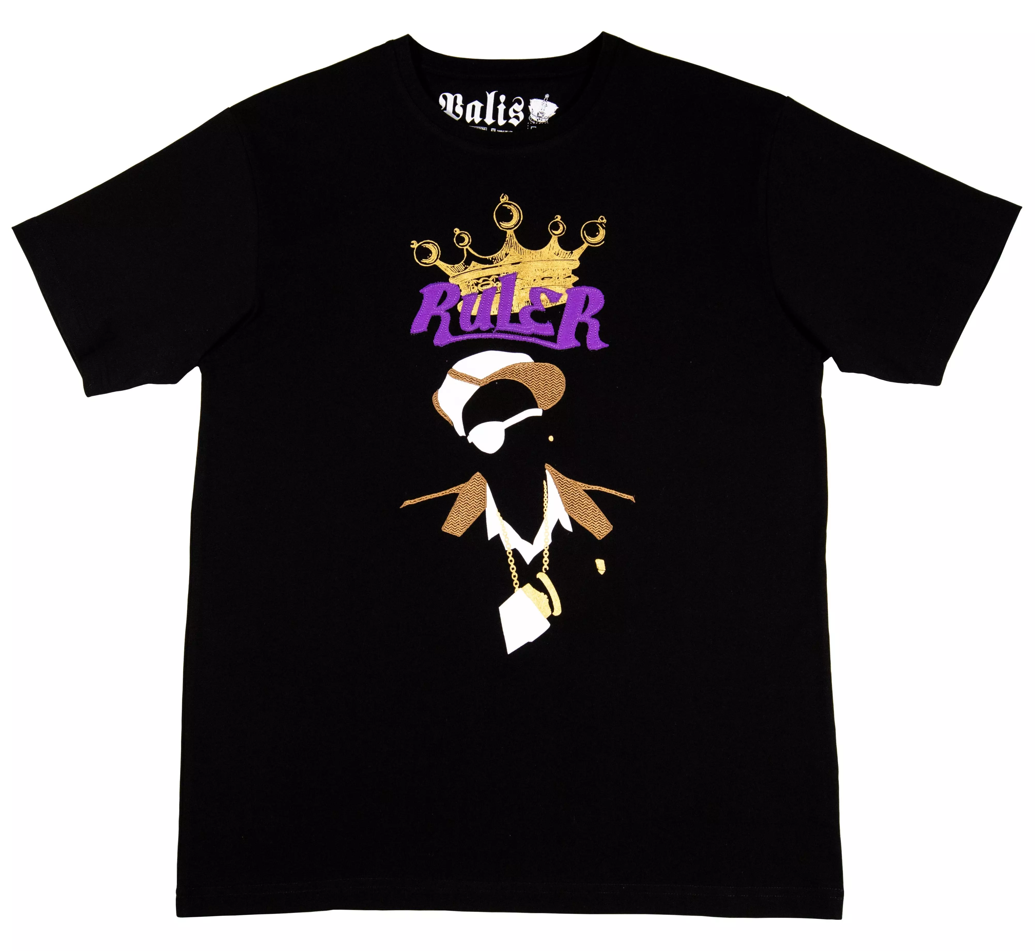 BKYS Men's Palis The Ruler Tee - Black - BLACK