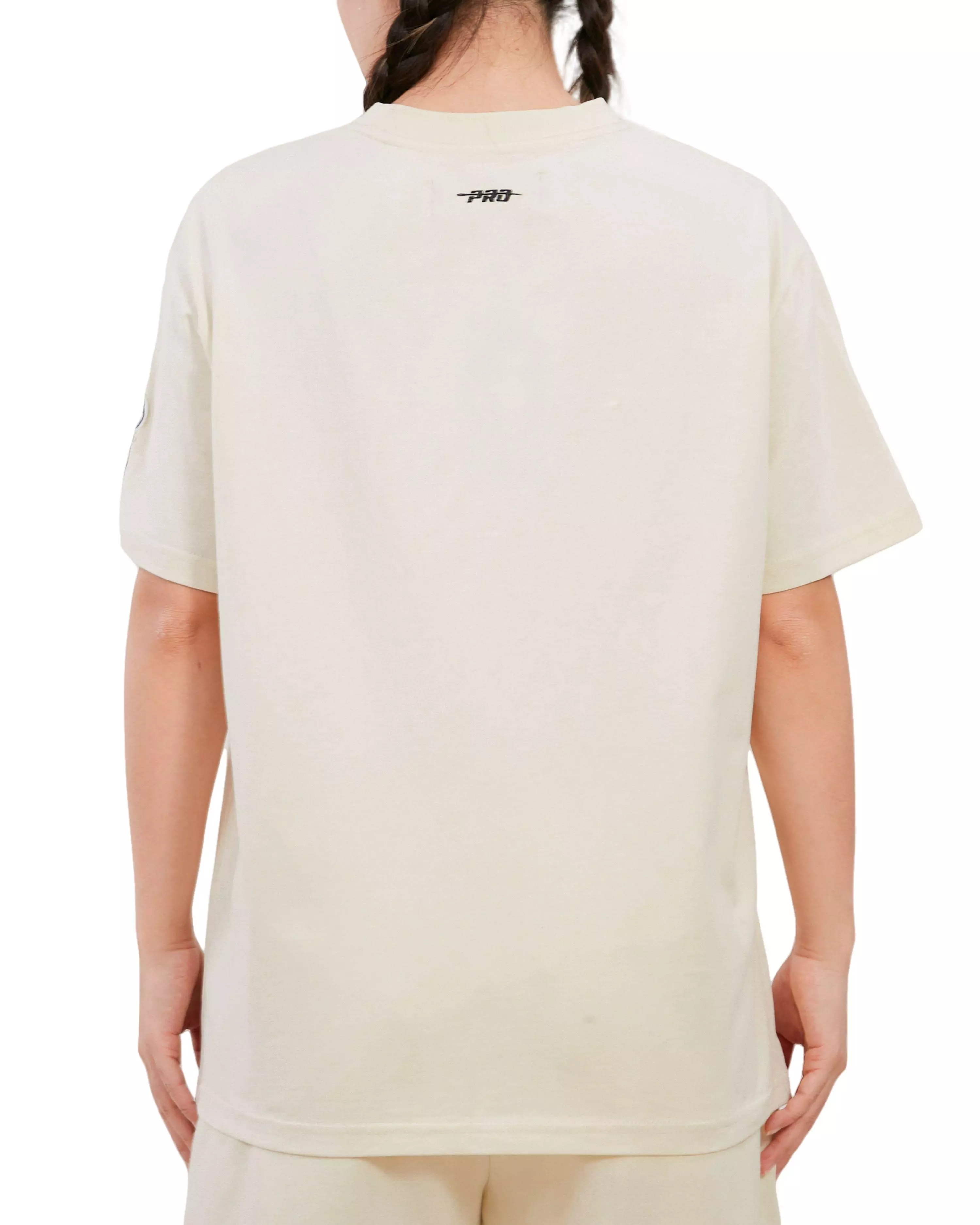 Pro Standard Women's Chicago Bulls Roses Boyfriend Tee - Eggshell - OFF-WHITE